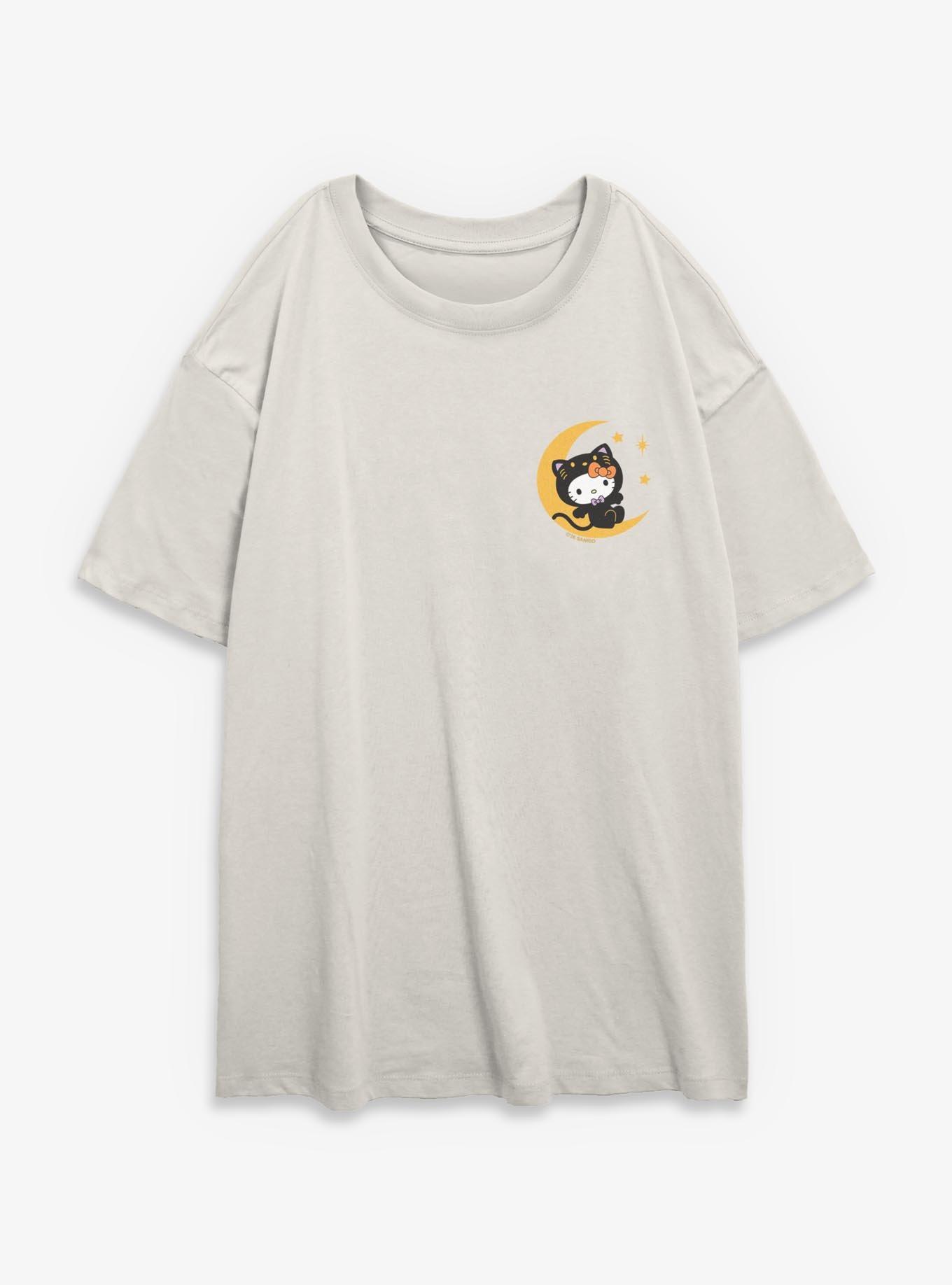 Sanrio Hello Kitty Halloween Cat Costume Girls Oversized T-Shirt, , hi-res