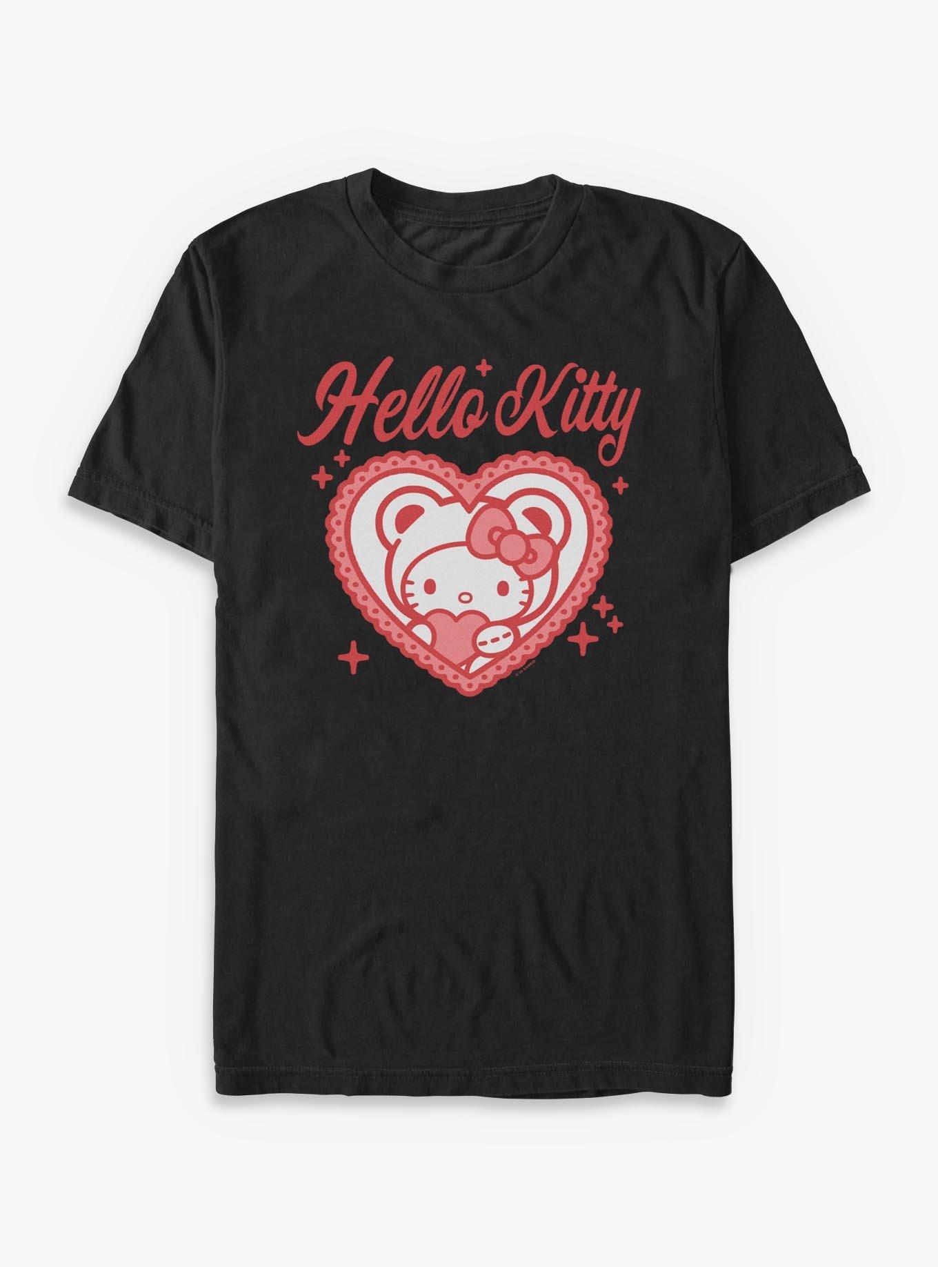 Sanrio Hello Kitty Ruffle Heart T-Shirt, , hi-res