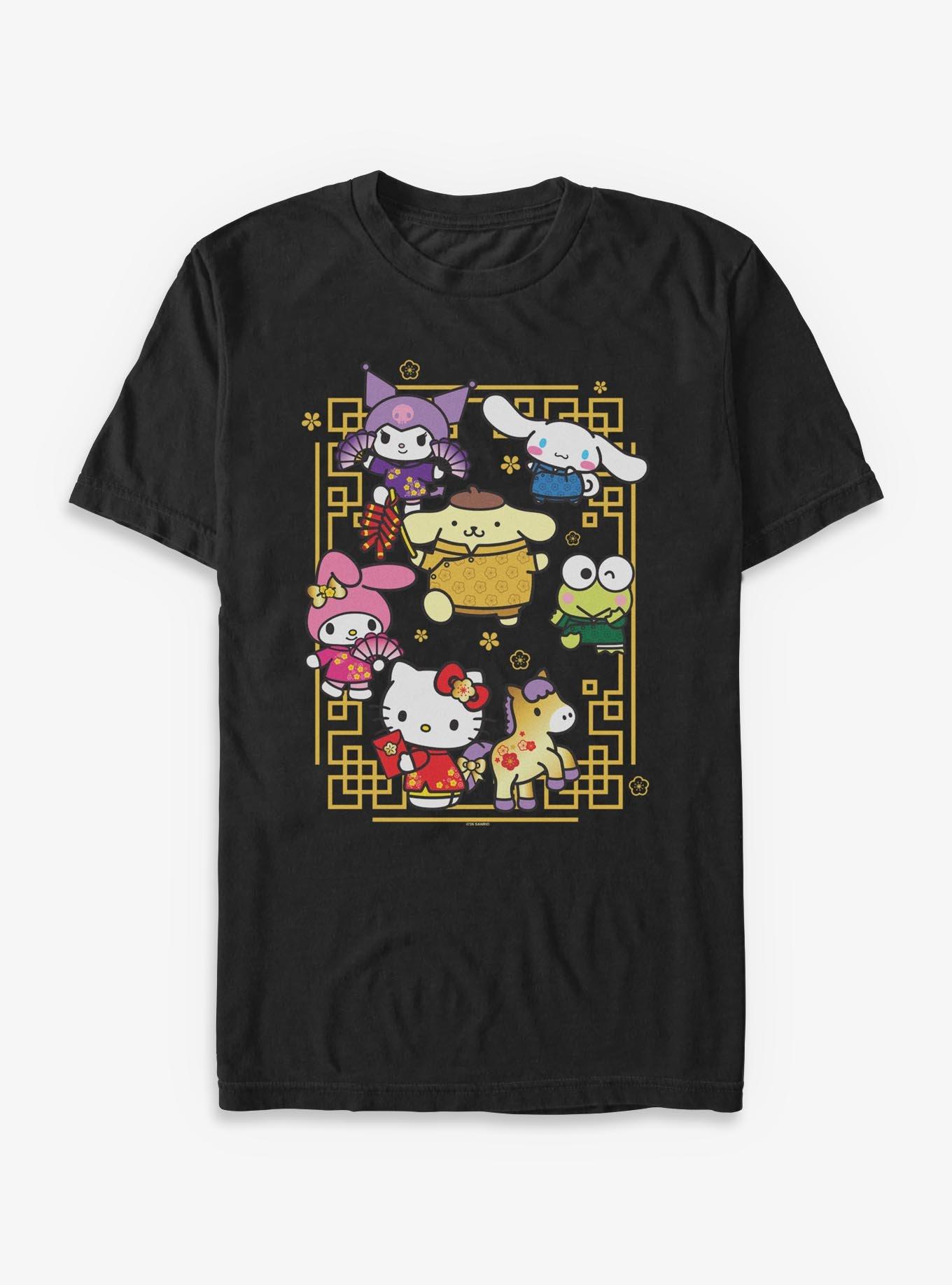 Sanrio Hello Kitty Year Of The Horse Frame T-Shirt, , hi-res