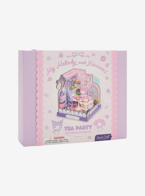 My Melody & Kuromi Tea Party DIY Miniature House | Hot Topic