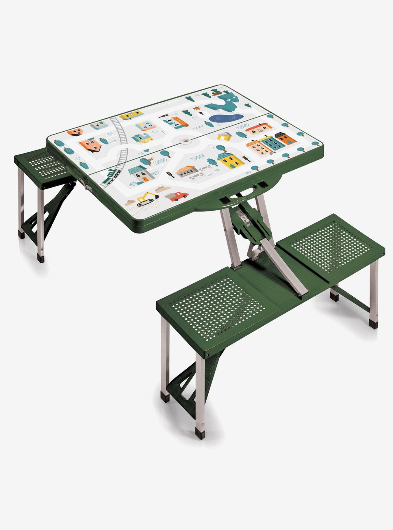 Hunter Green Play Town Picnic Table