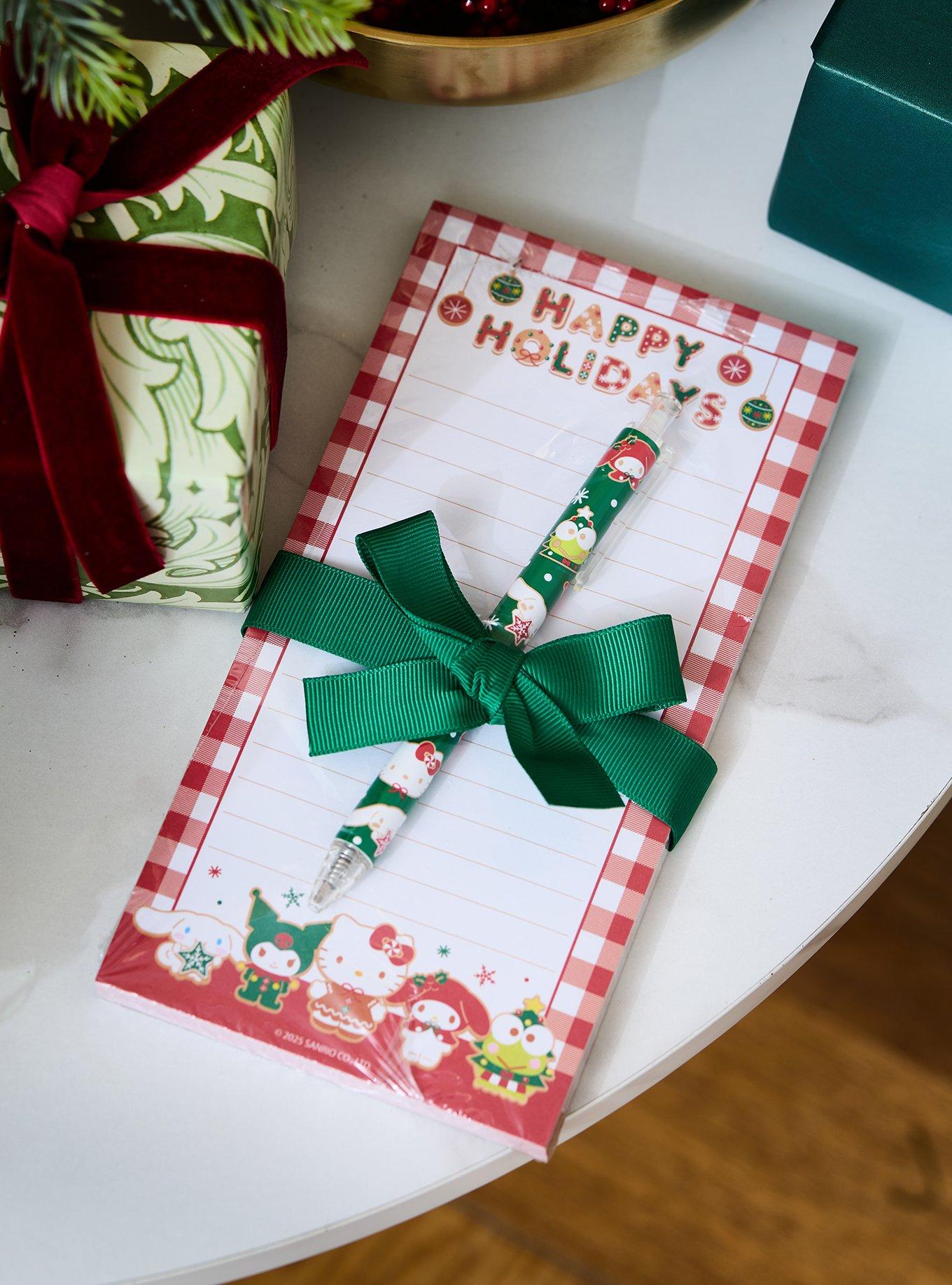 Sanrio Hello Kitty & Friends Holiday Pen and Notepad Set