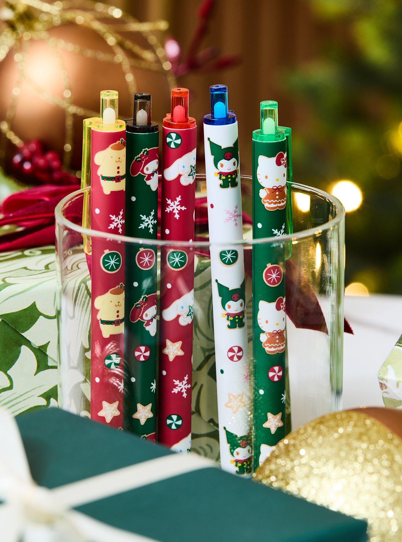 Sanrio Hello Kitty & Friends Holiday Gel Pen Set