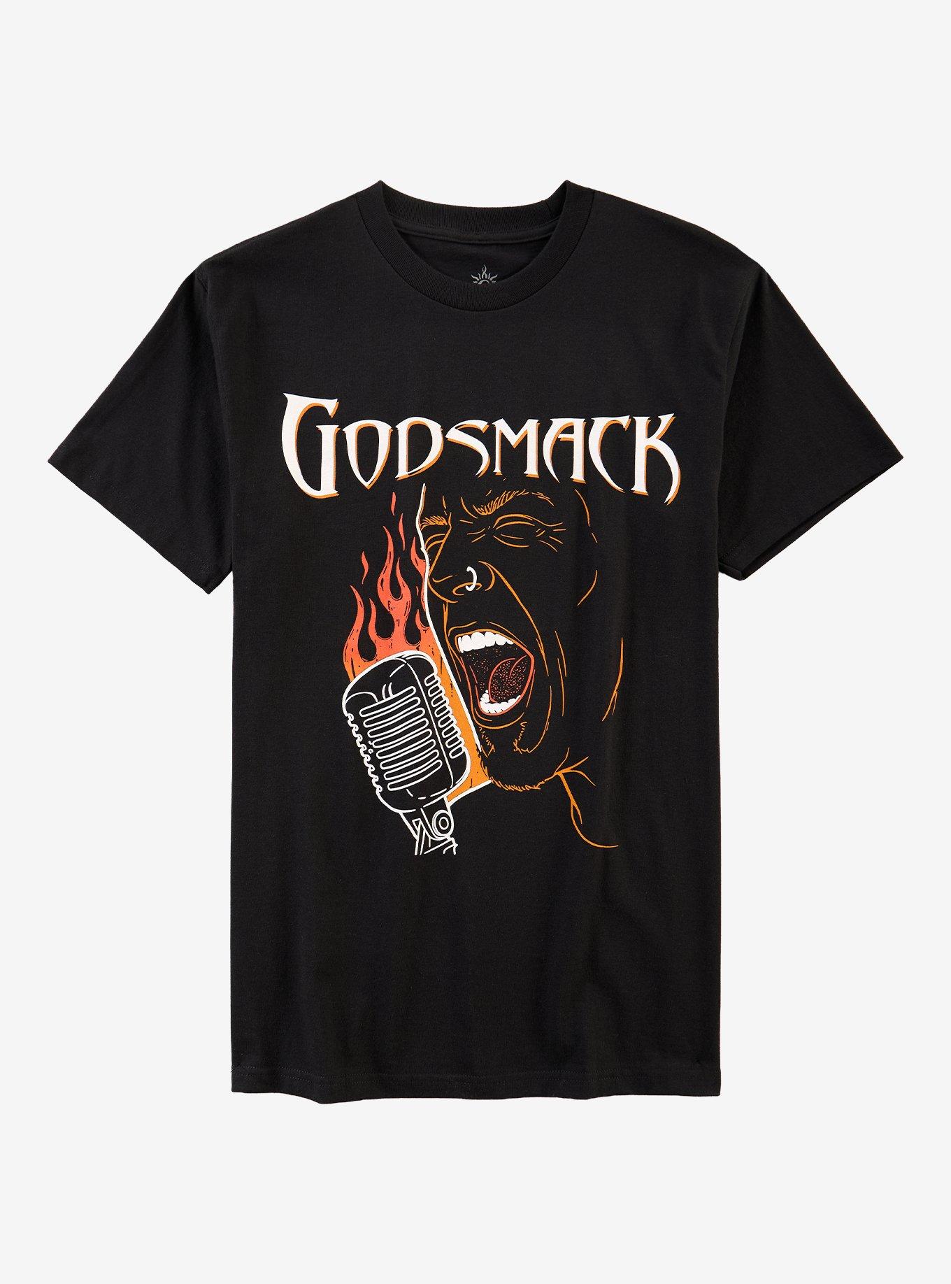 Godsmack Flame Singer T-Shirt