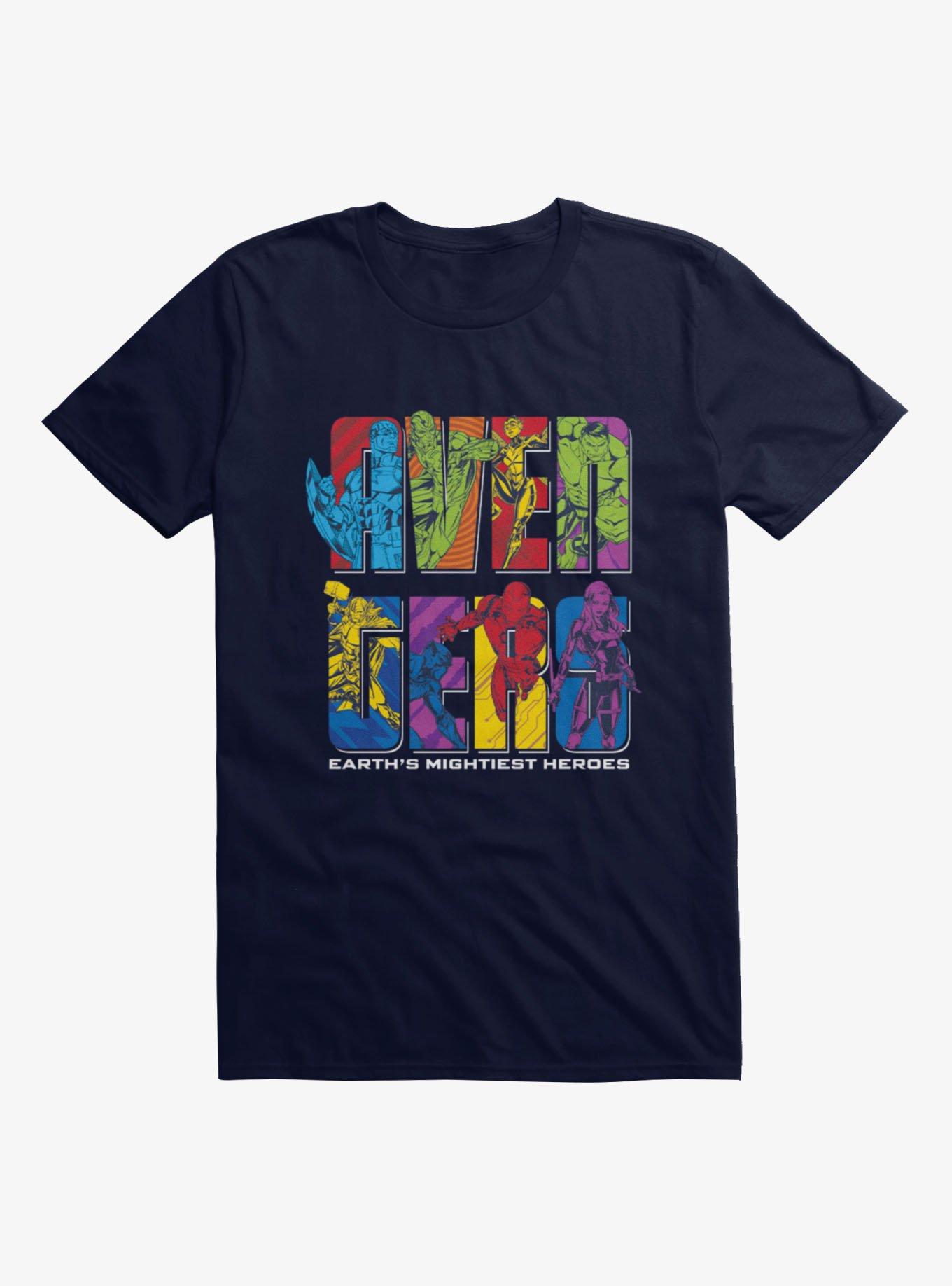 Marvel Avengers Pop Art Logo T-Shirt, , hi-res