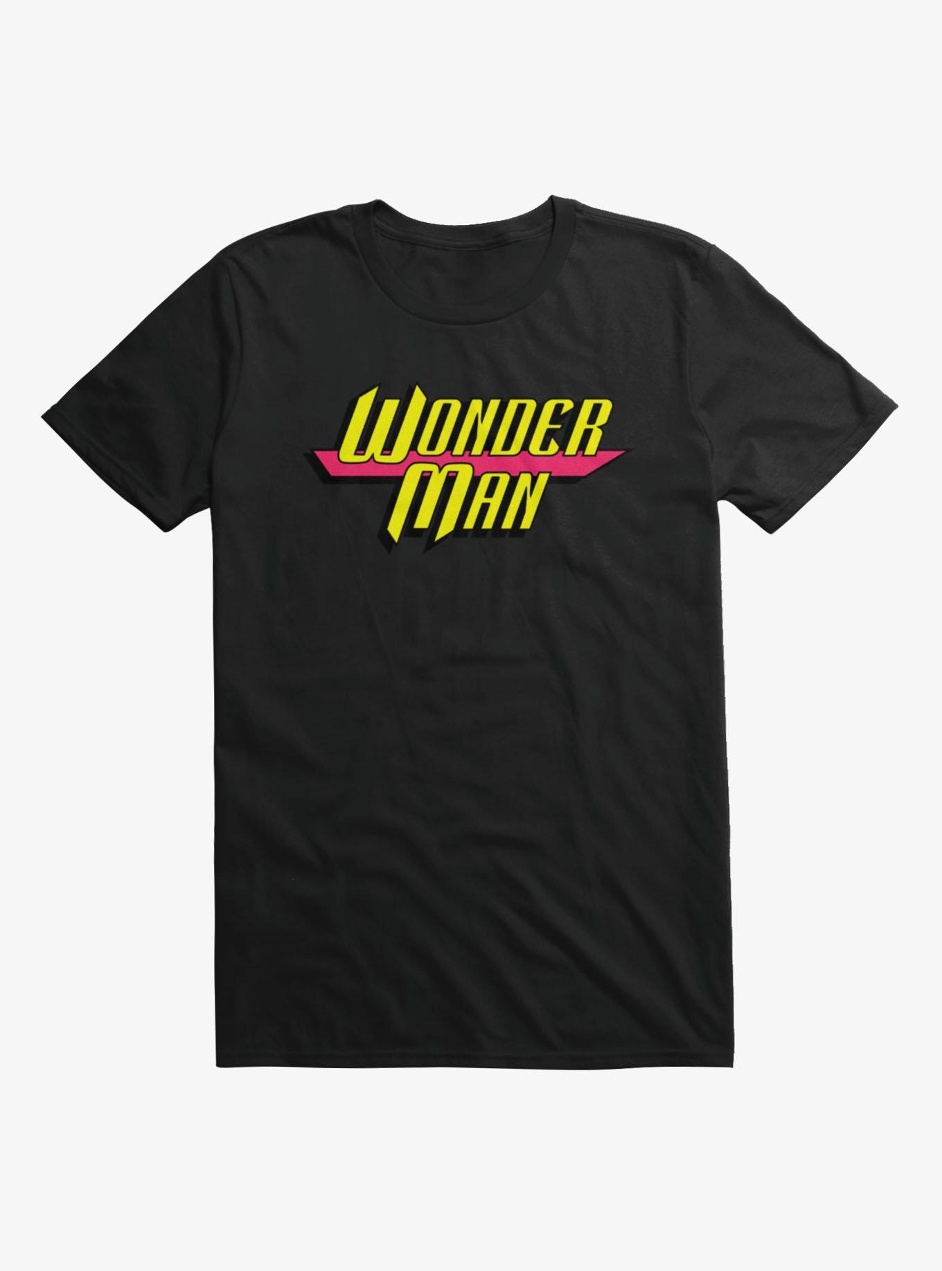 Marvel Wonder Man Classic Stylized Logo T-Shirt