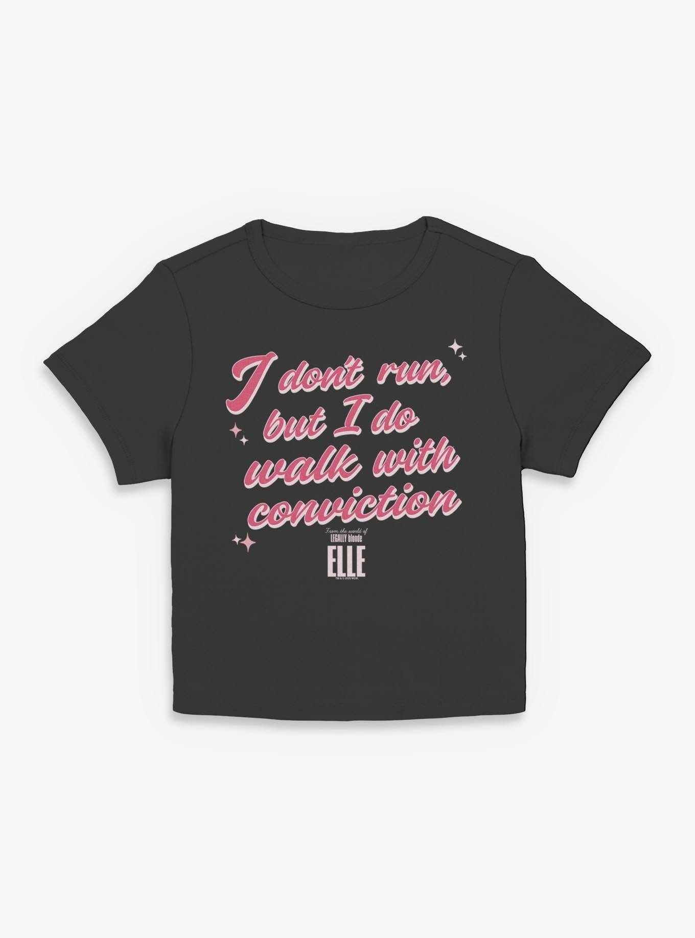 Legally Blonde Elle Walk With Conviction Girls Baby T-Shirt, , hi-res
