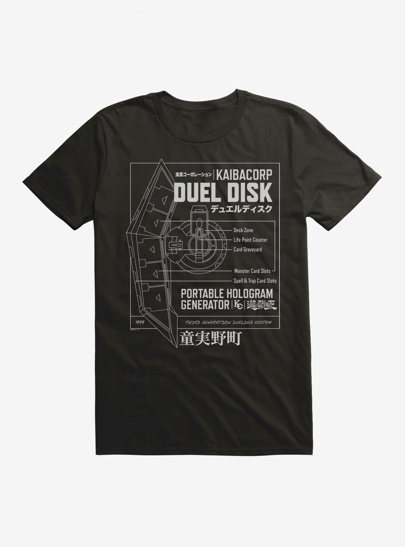 Yu-Gi-Oh! Duel Monsters Duel Disk Blue Prints T-Shirt, , hi-res