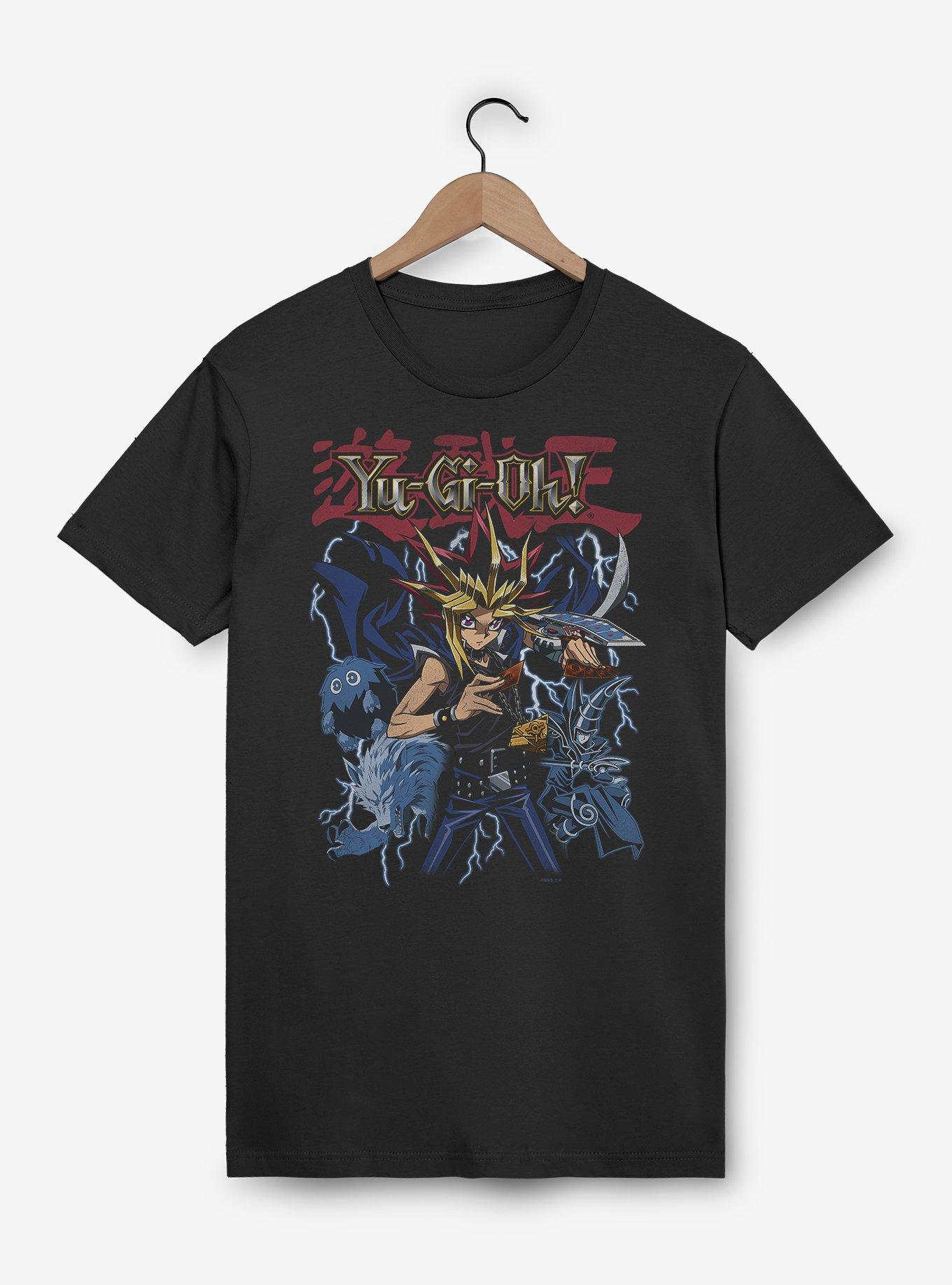 Yu-Gi-Oh! Duel Monsters Retro Yami Yugi Lightning Collage T-Shirt