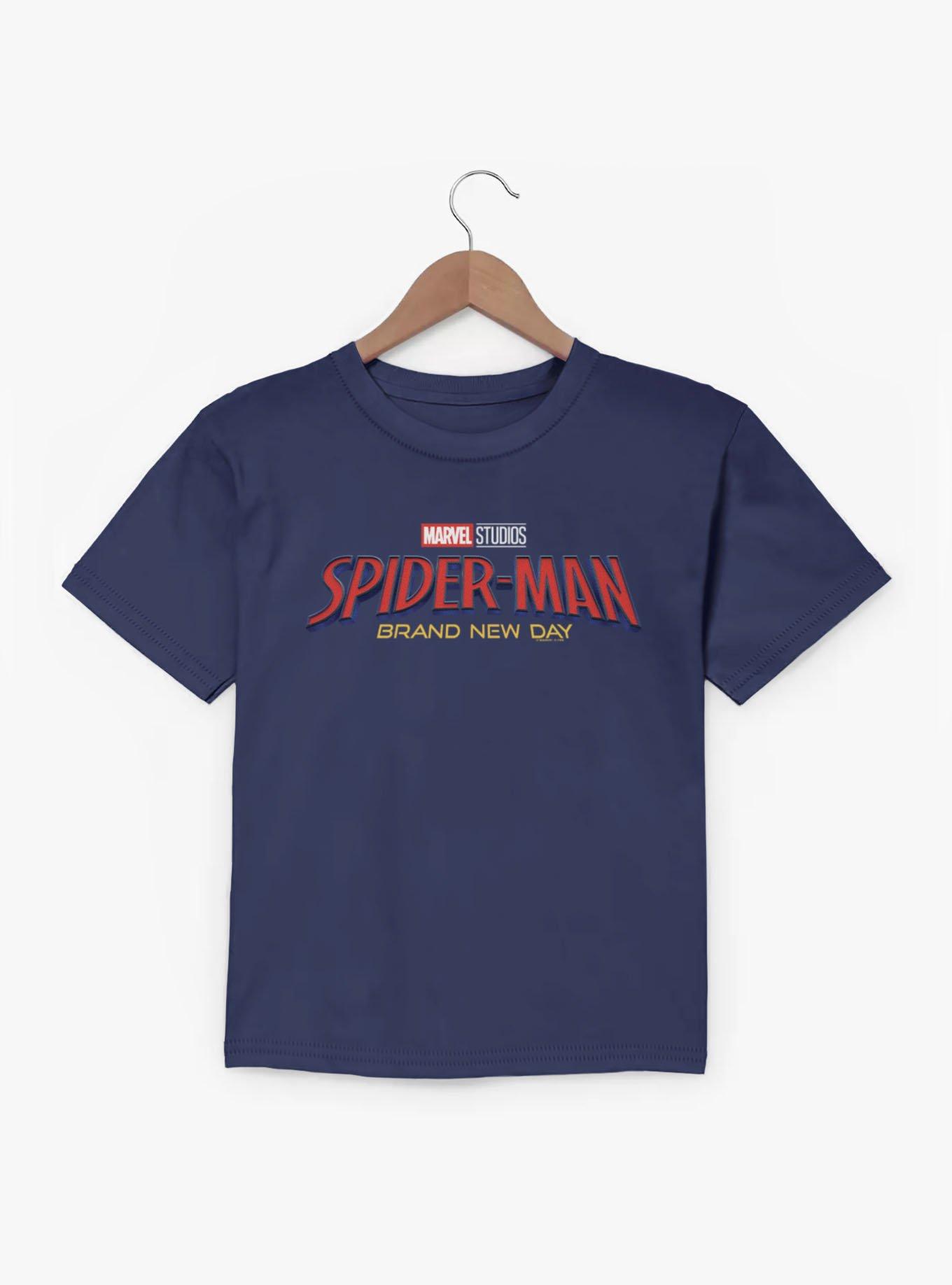 Marvel Spider-Man Brand New Day Color Logo Youth T-Shirt, , hi-res view 1