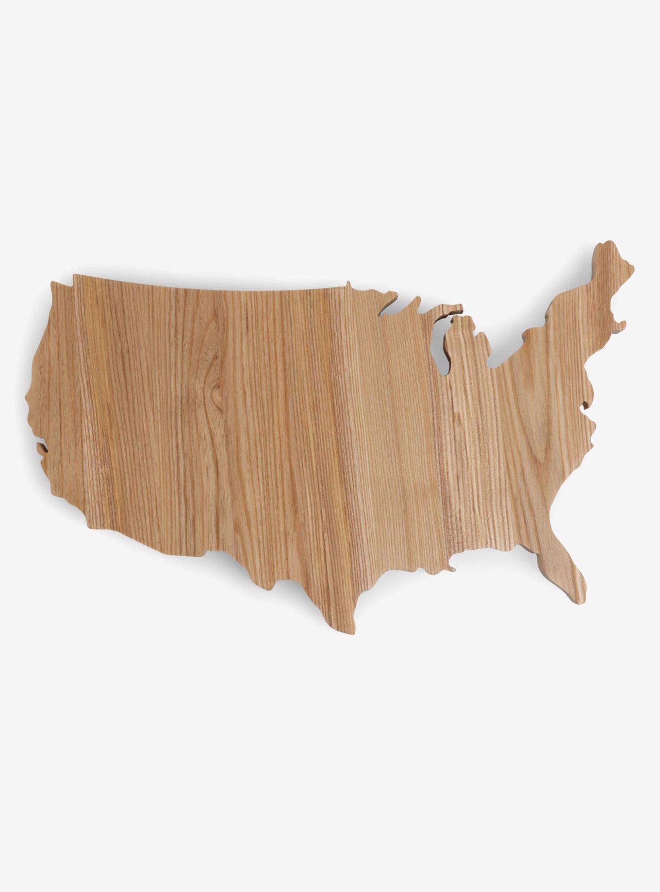 USA Map Ashwood Serving Board, , hi-res