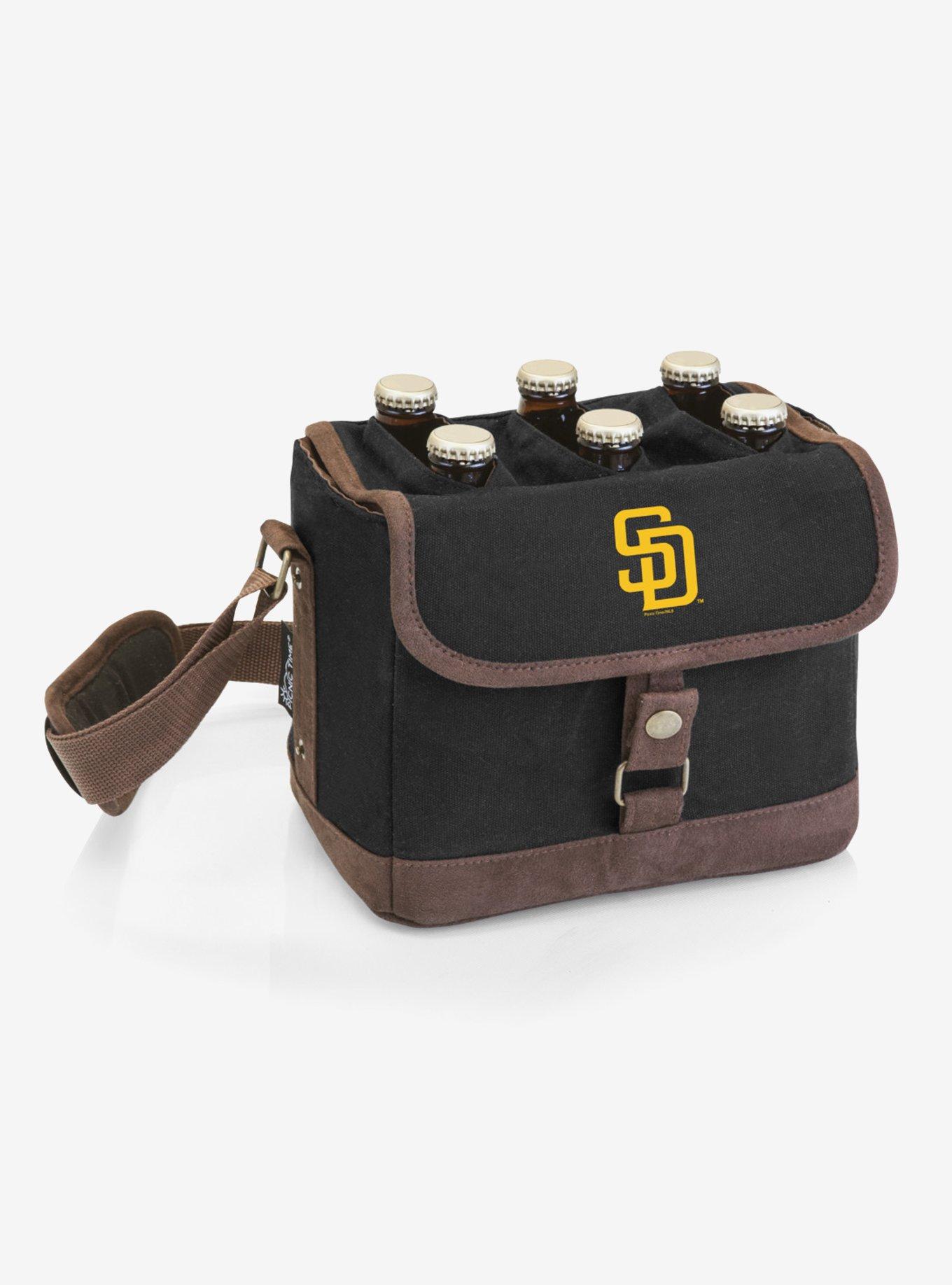 MLB San Diego Padres Beverage Caddy Cooler Tote with Opener, , hi-res