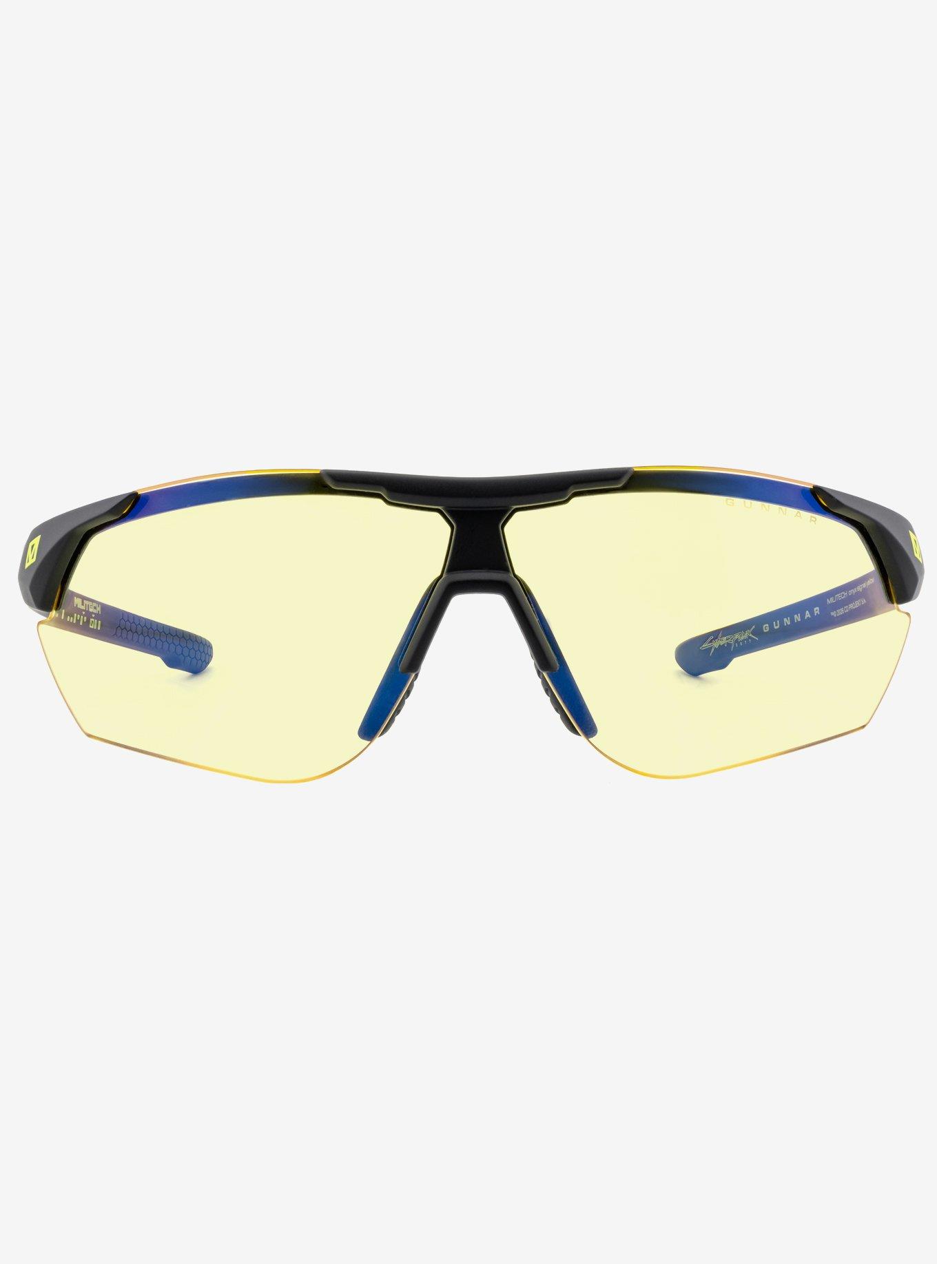 GUNNAR x Cyberpunk 2077 Militech Amber Tint Blue Light Glasses, , hi-res