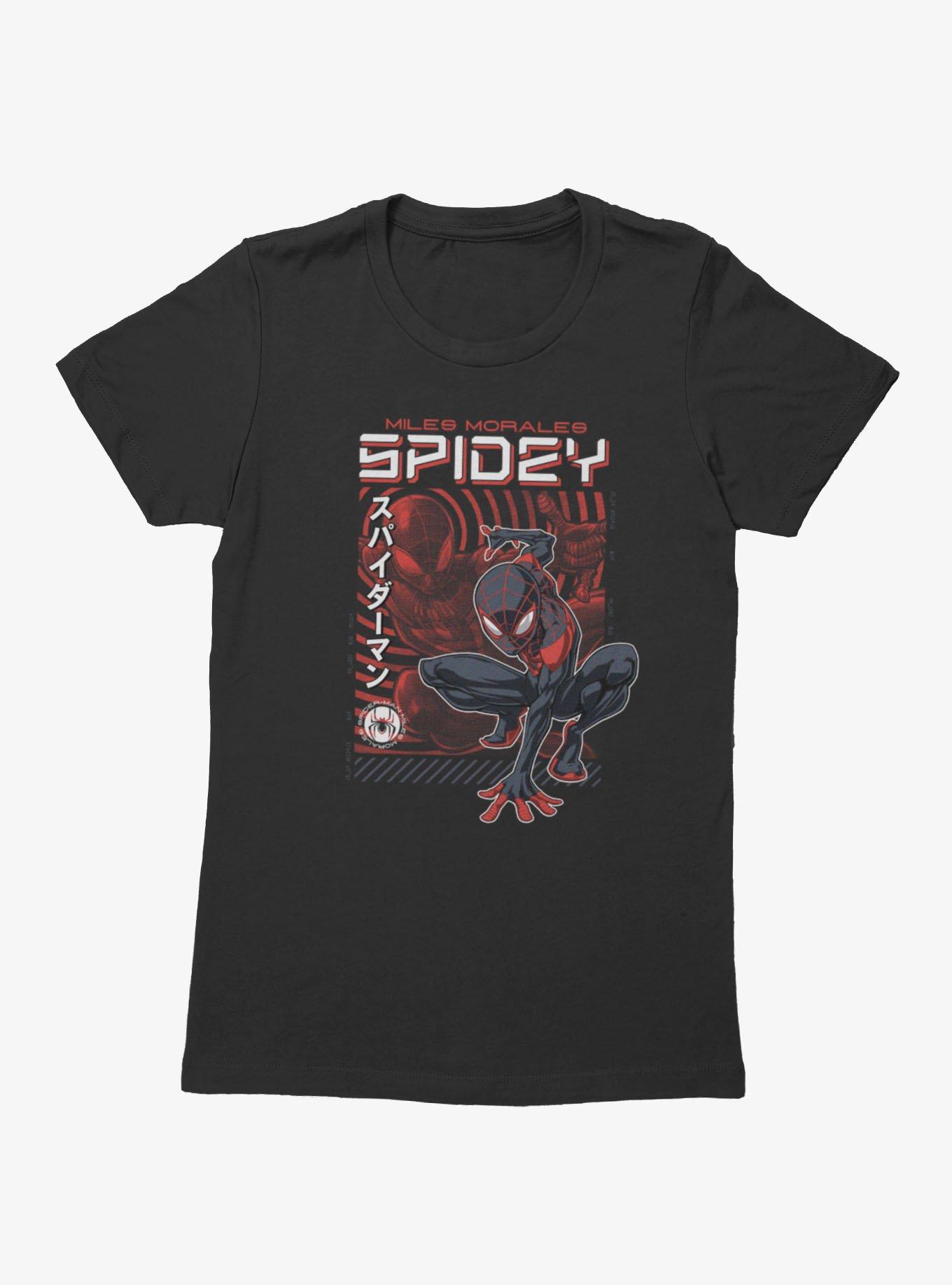 Marvel Spider-Man Miles Morales Spidey Crouch Womens T-Shirt, , hi-res