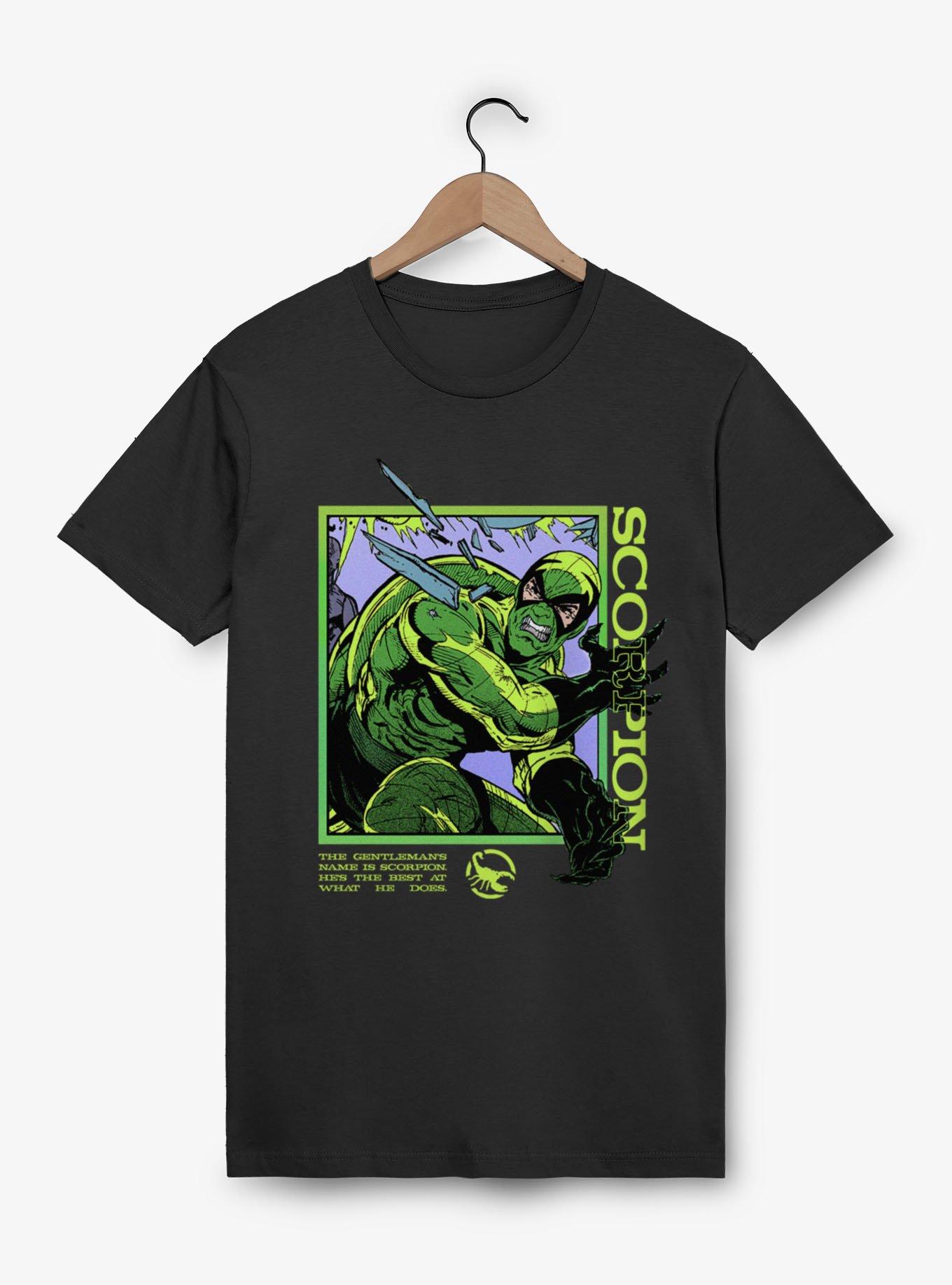 Marvel Spider-Man Scorpion Gentleman Panel Pop Out T-Shirt