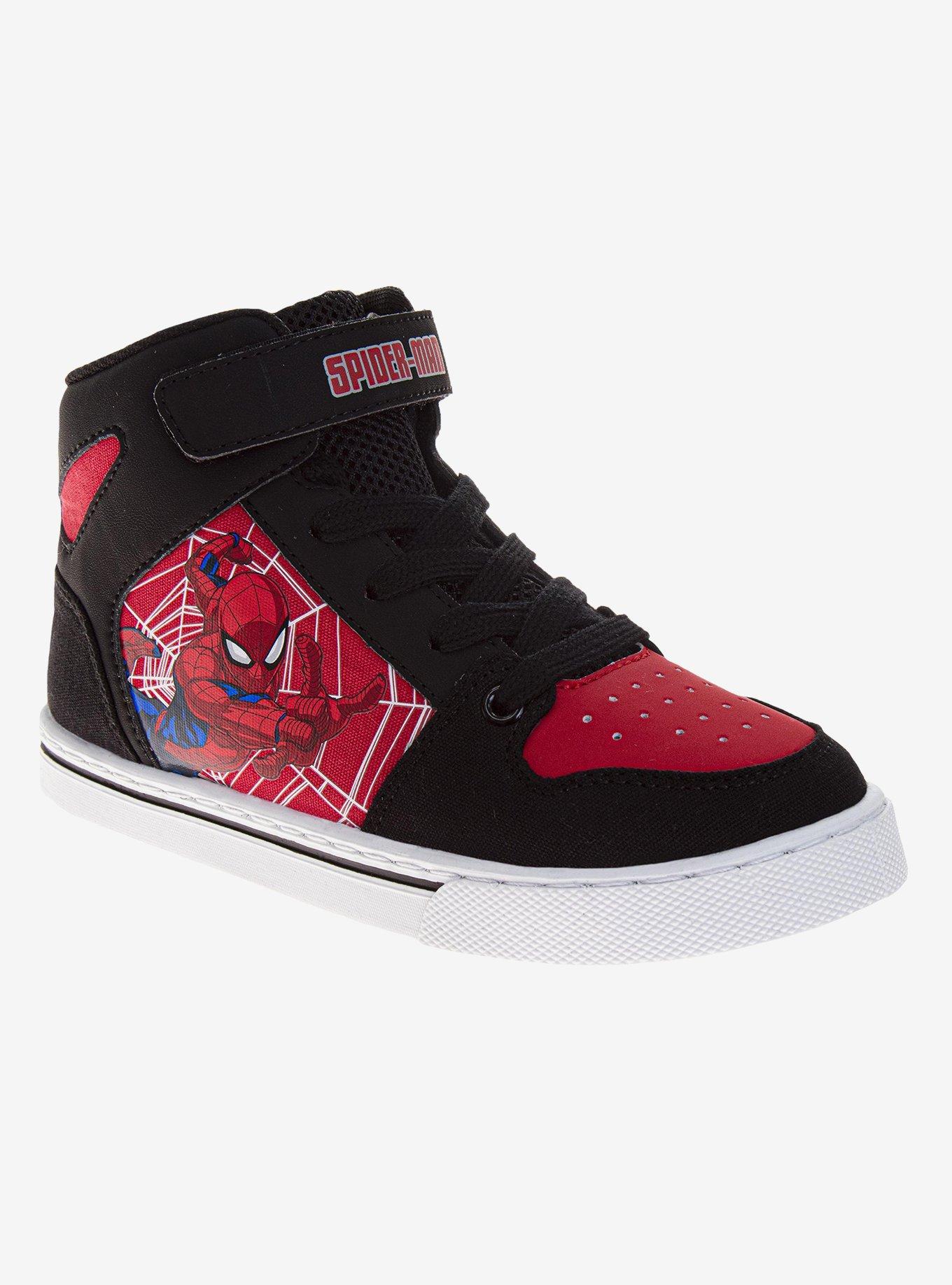 Marvel Spider-Man Vintage High Top Kids Sneakers