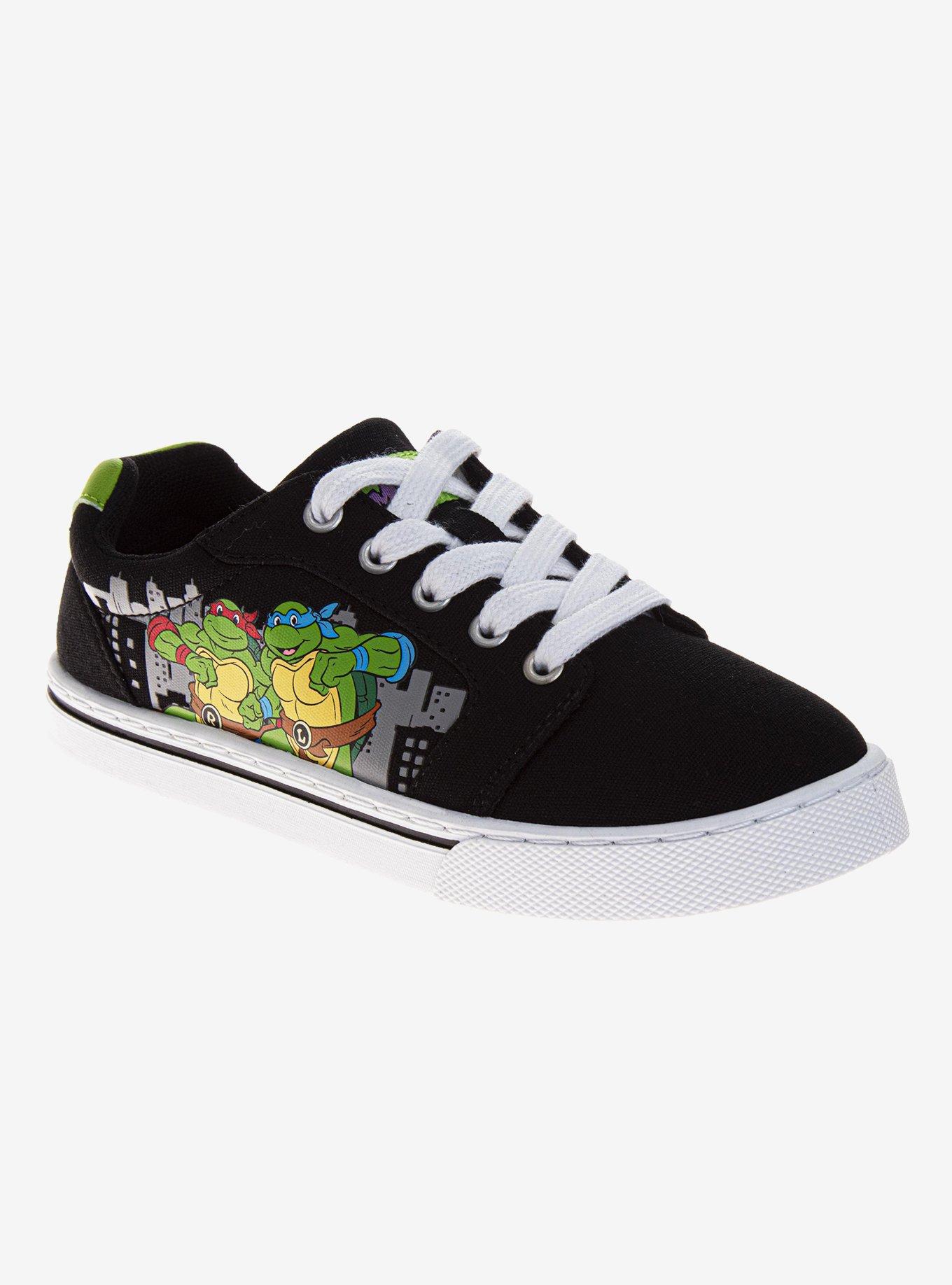 Teenage Mutant Ninja Turtles Lace Up Canvas Kids Sneakers, , hi-res