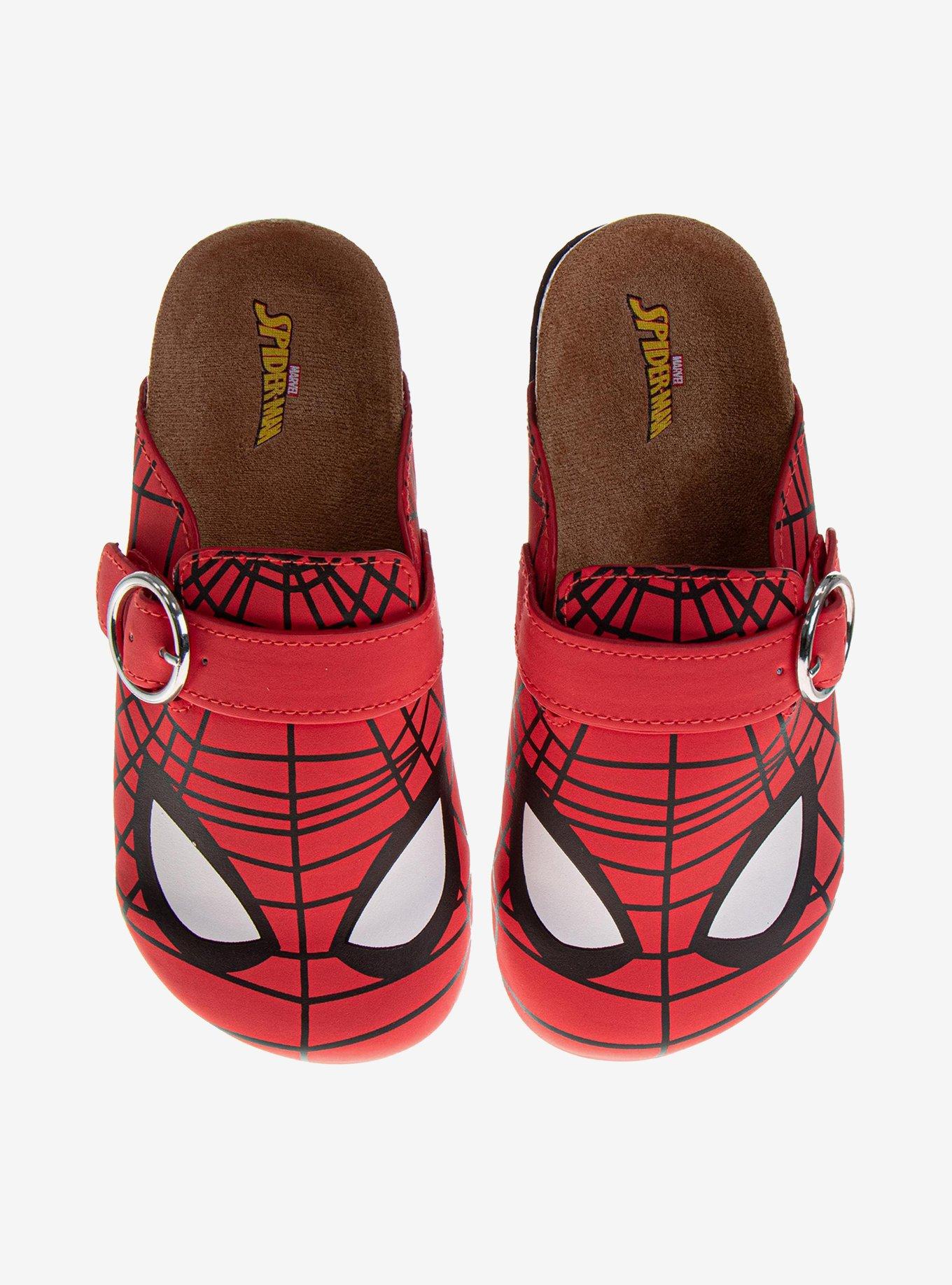 Marvel Avengers Spider-Man Slip On Cork and Mule Clogs Little Kid & Big Kid Sandals, , hi-res