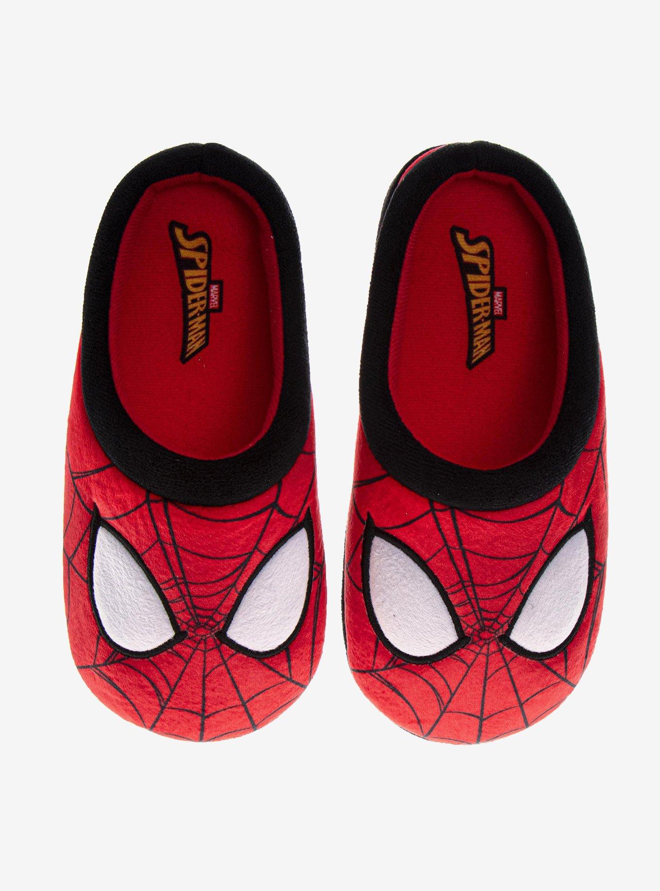 Marvel Spider-Man Men's Cozy Slippers, , hi-res