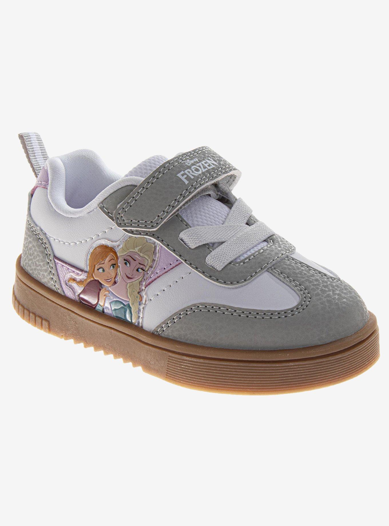 Disney Frozen Elsa & Anna Glitter Toddler & Little Kids Sneakers, , hi-res