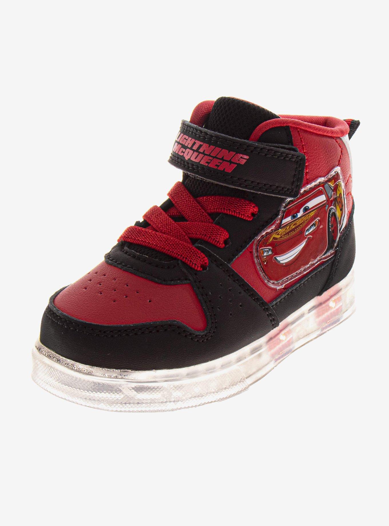 Disney Pixar Cars Lightning McQueen Toddler & Little Kids High Top Sneakers, , hi-res