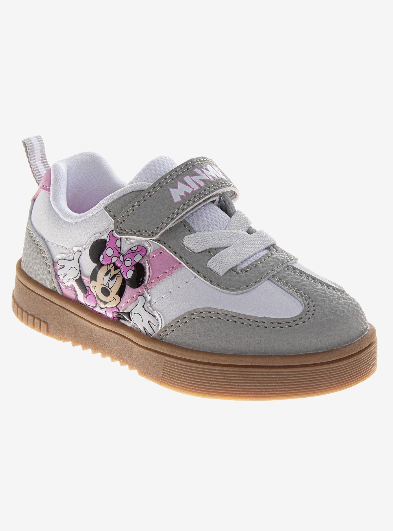 Disney Minnie Mouse Polka Dot Toddler & Little Kids Court Sneakers, , hi-res