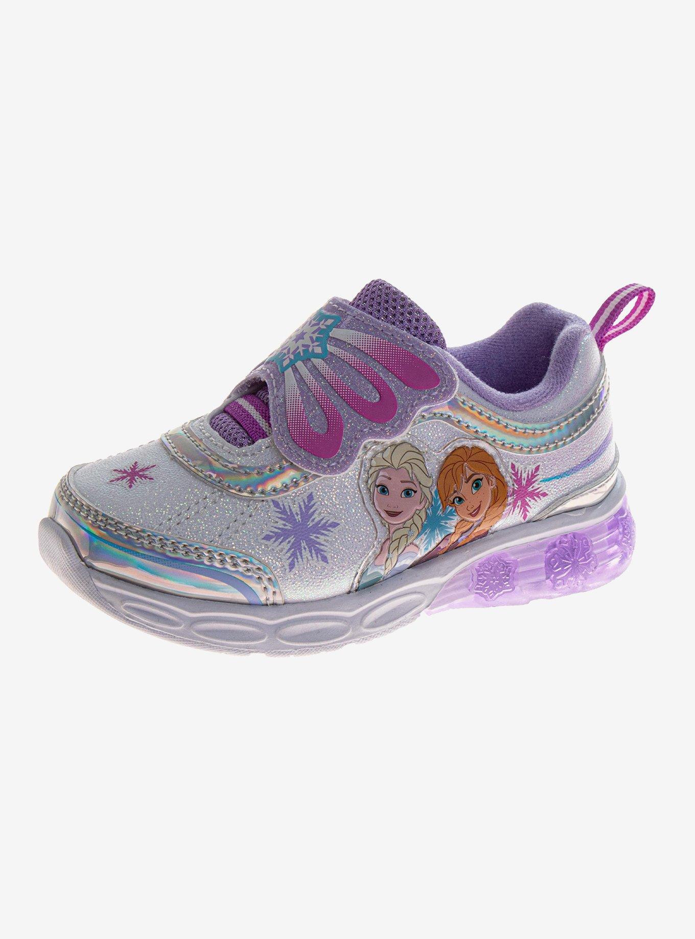 Disney Frozen Glitter Toddler & Little Kids Sneakers Purple, , hi-res