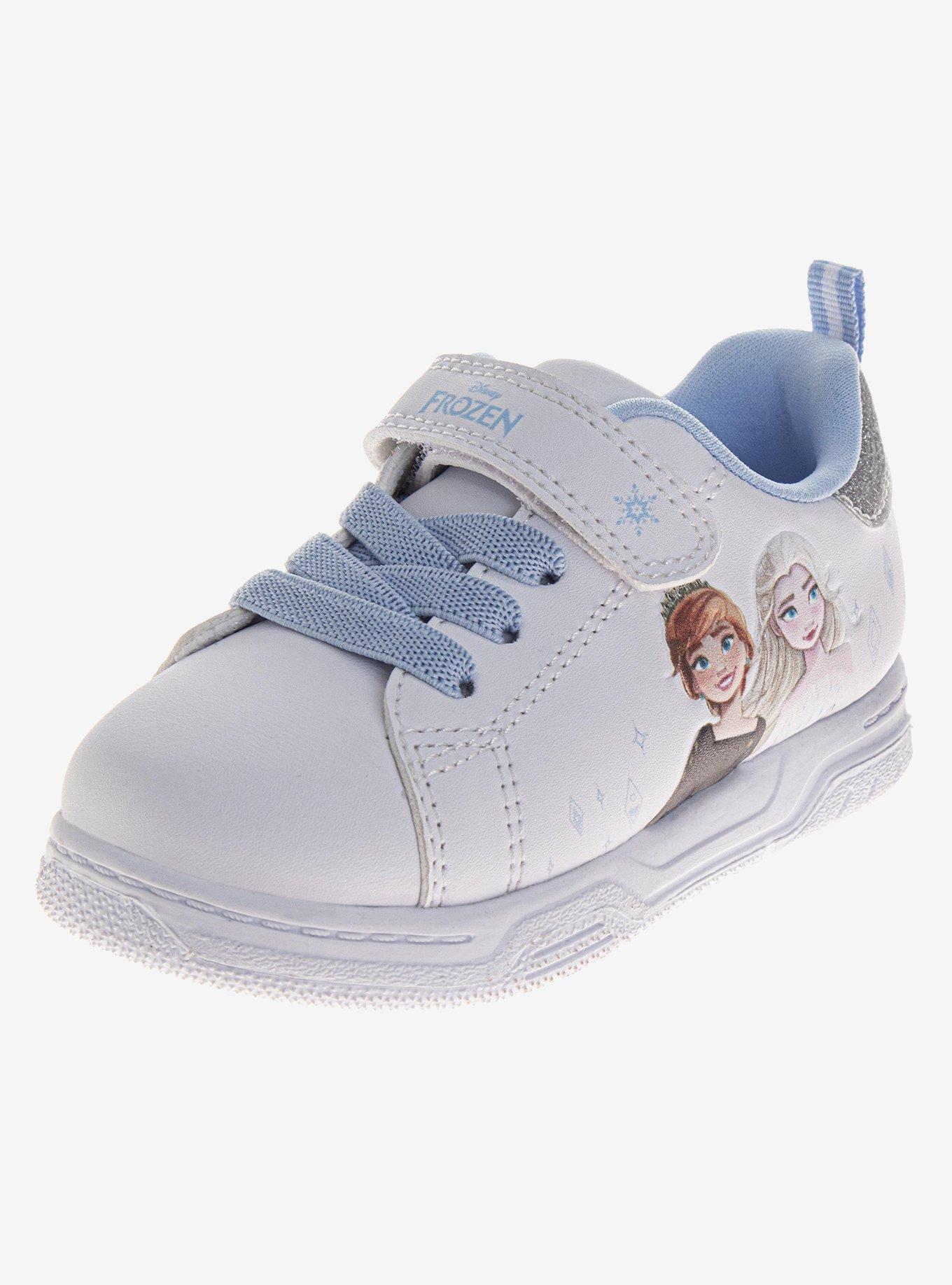 Disney Frozen Elsa & Anna Side Art Toddler Little Kids Sneakers