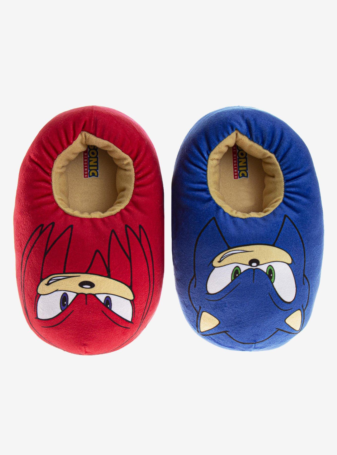 Sonic The Hedgehog Plush Kids Slippers, , hi-res