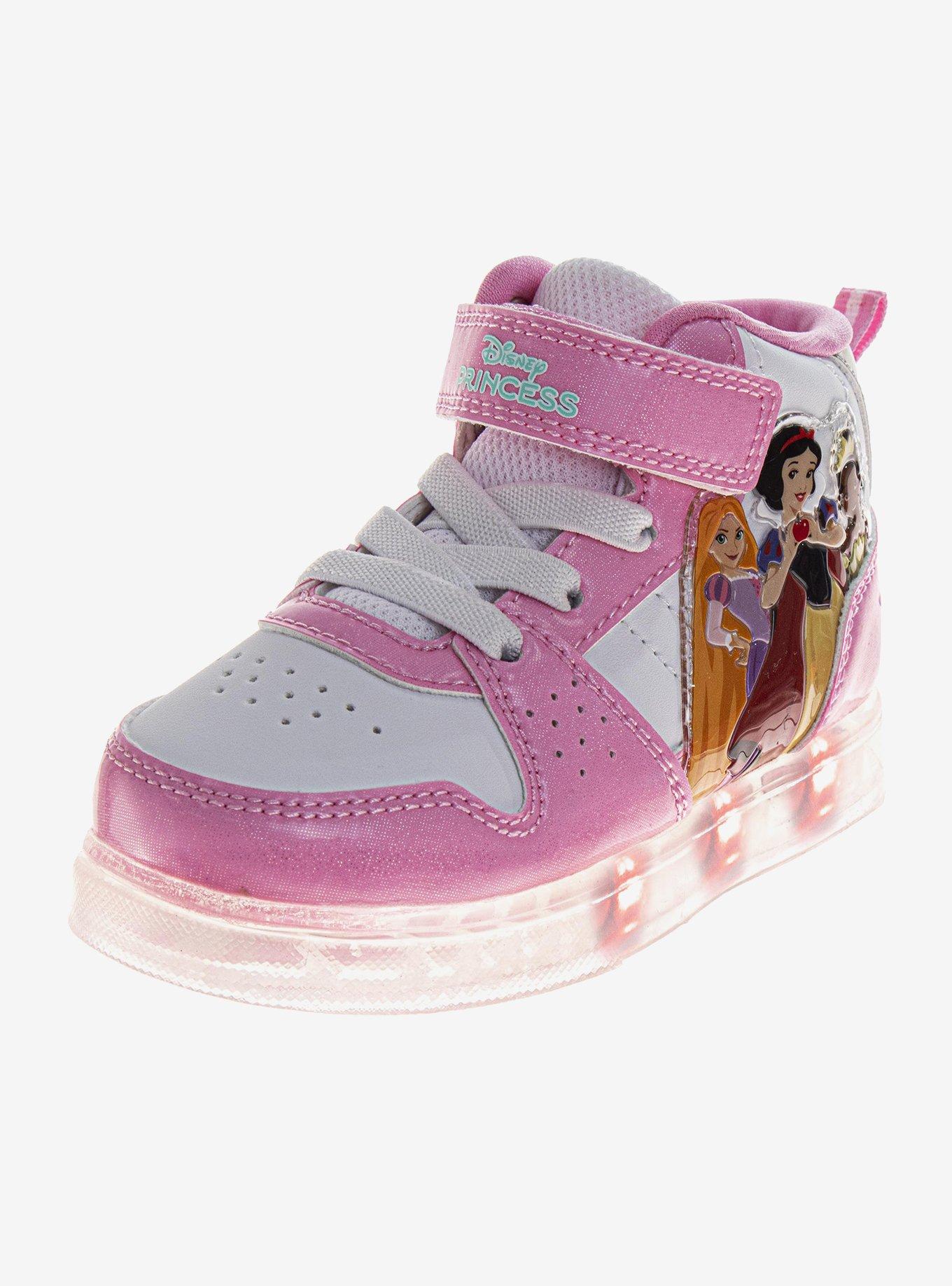 Disney Princesses Slip On Canvas Toddler & Little Kids High-Top Sneakers