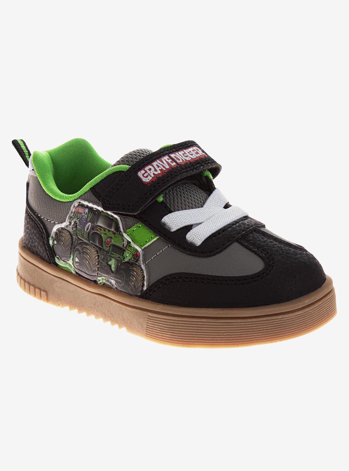 Monster Jam Truck Rugged Tread High Top Toddler & Little Kids Sneakers