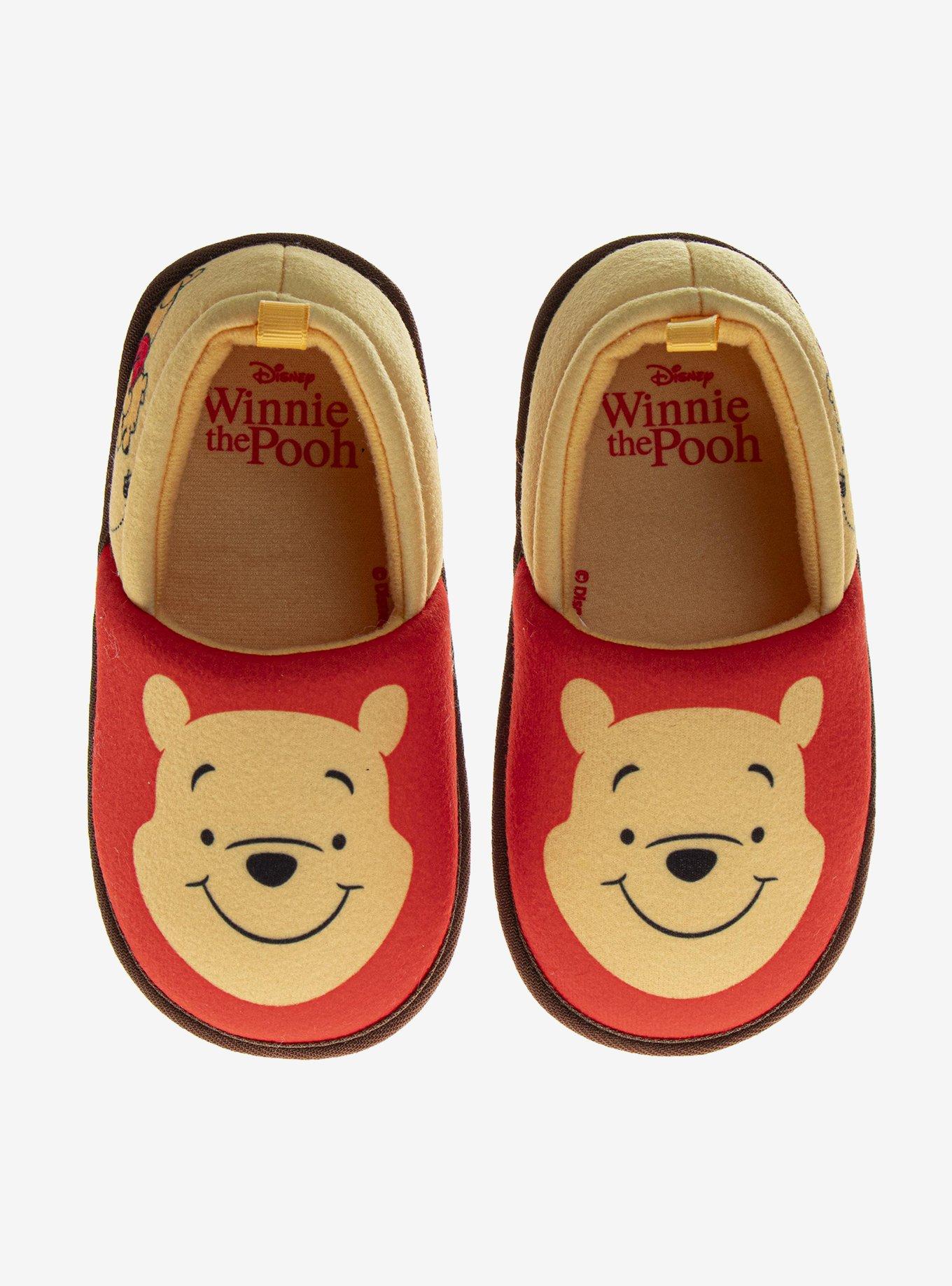 Disney Winnie The Pooh Toddler & Little Kids Plush Slippers, , hi-res