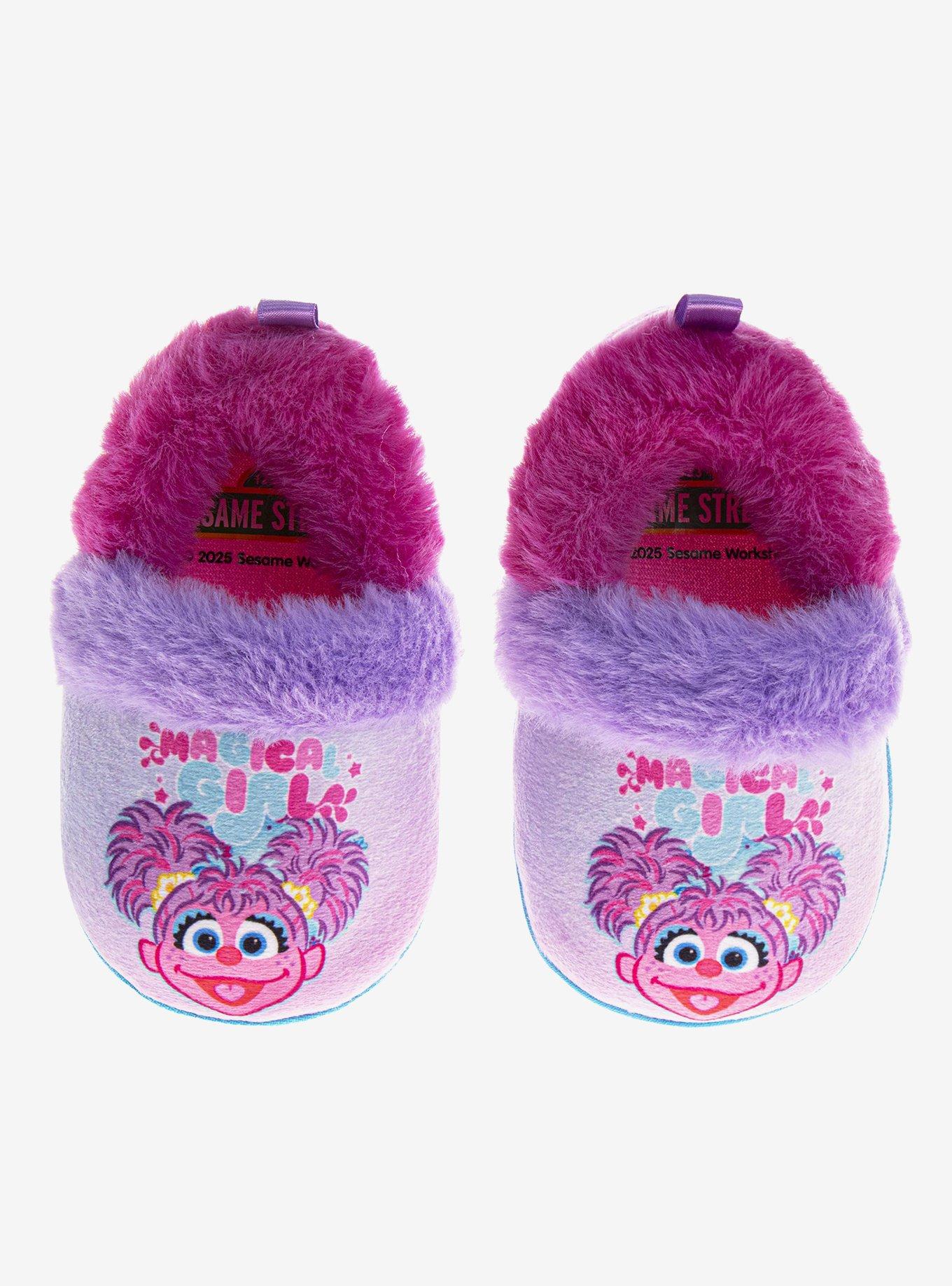 Sesame Street Abby Cadabby Plush Slip On Infant & Toddler Slippers, , hi-res