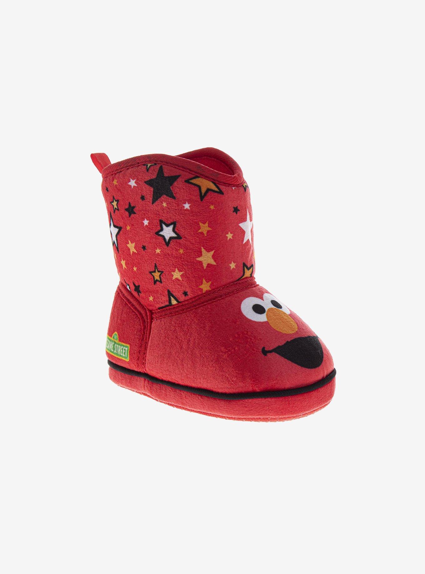 Sesame Street Elmo Fuzzy and Slip On Infant & Toddler Boots, , hi-res