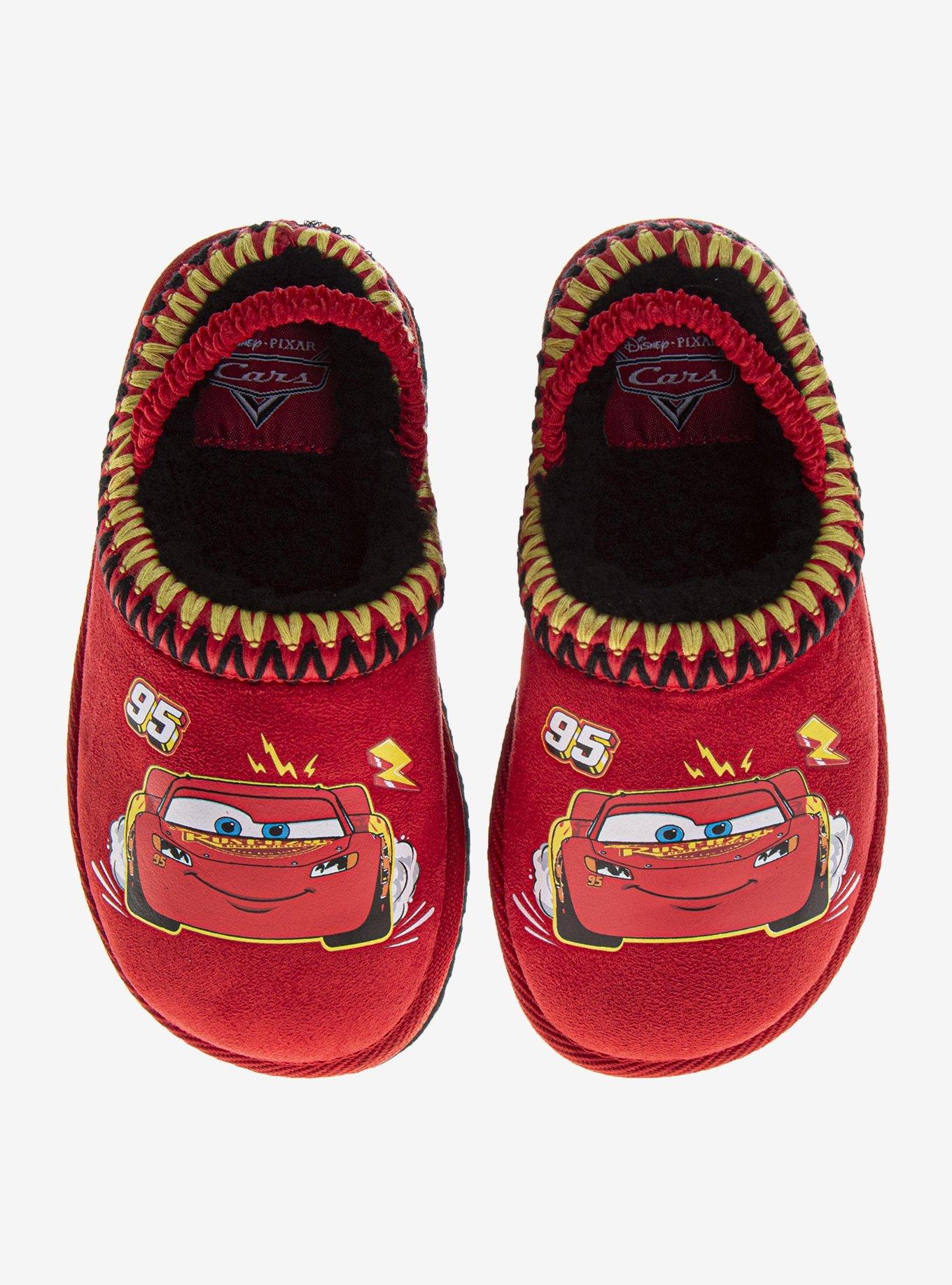 Disney Pixar Cars Lightning McQueen Cozy Toddler & Little Kids Slippers, , hi-res