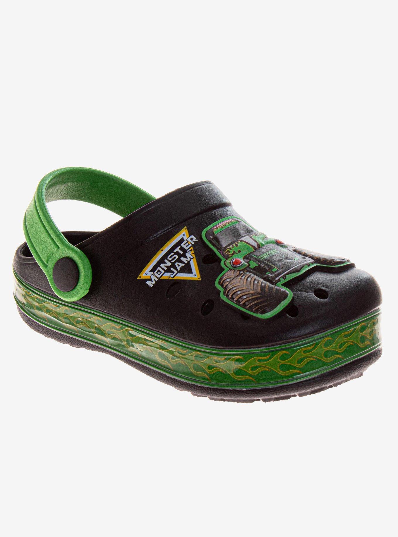 Monster Jam Megalodon Blue Grey Toddlers & Little Kids EVA Clogs, , hi-res
