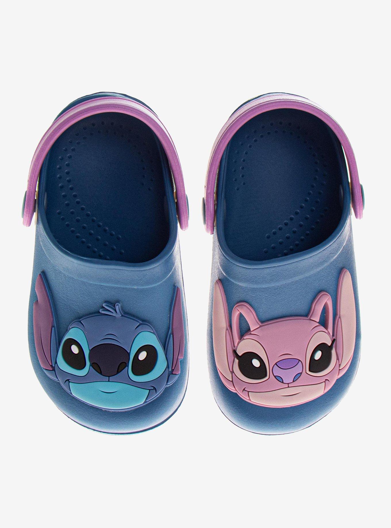 Disney Lilo & Stitch Angel Toddler & Kids Slip-On Clogs Blue & Pink, , hi-res