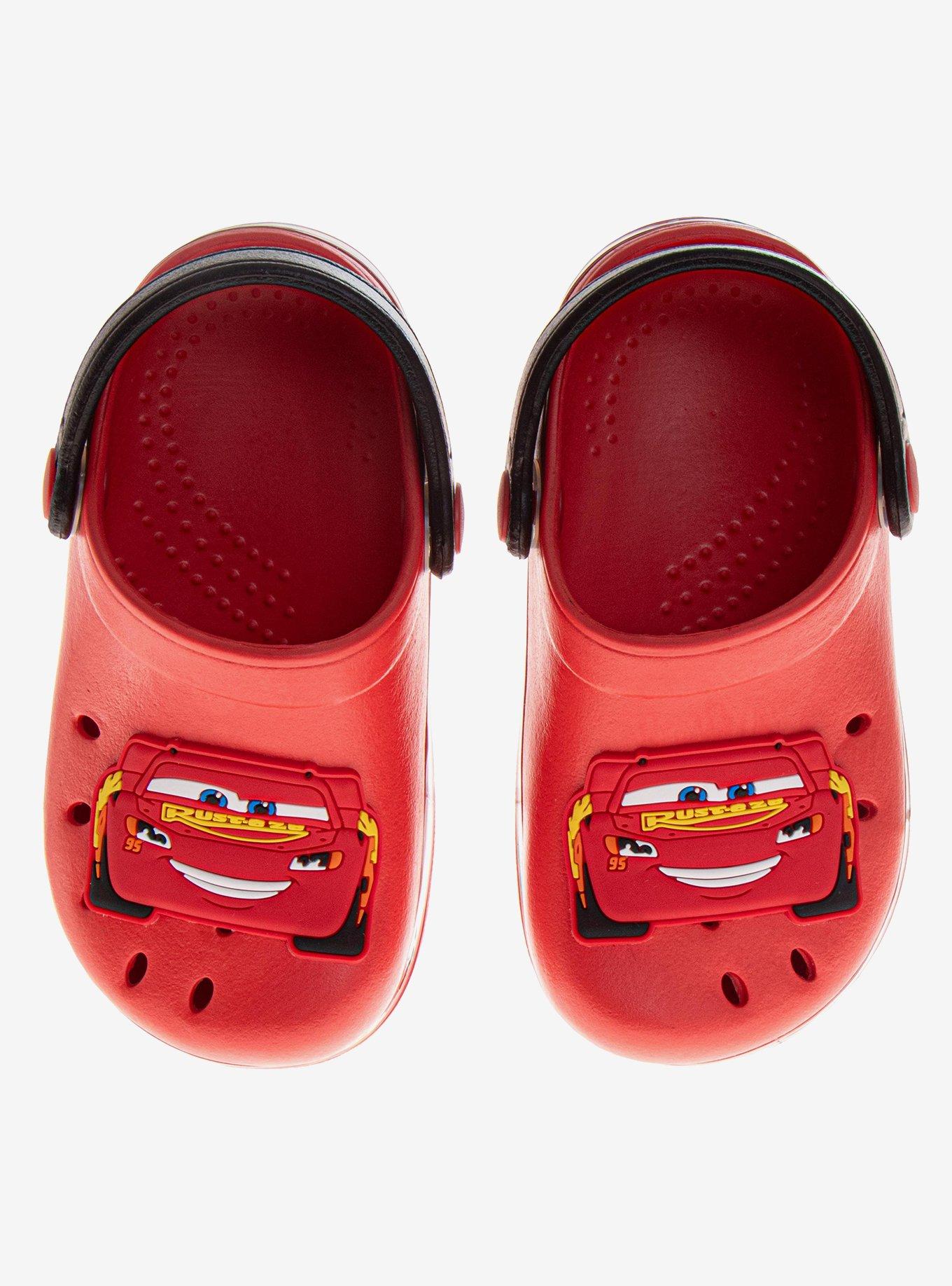 Disney Pixar Cars Lightning McQueen Toddler & Little Kids Clogs Red