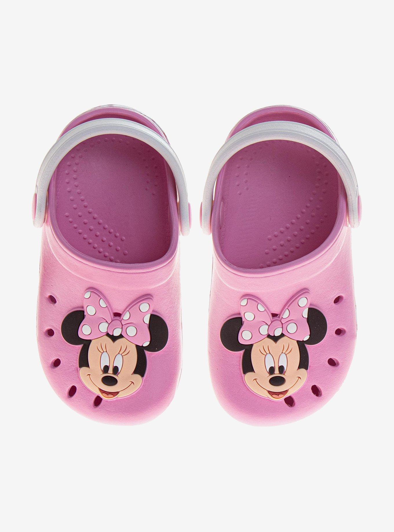 Disney Minnie Mouse Pink Slip-On Toddler & Little Kid Clogs