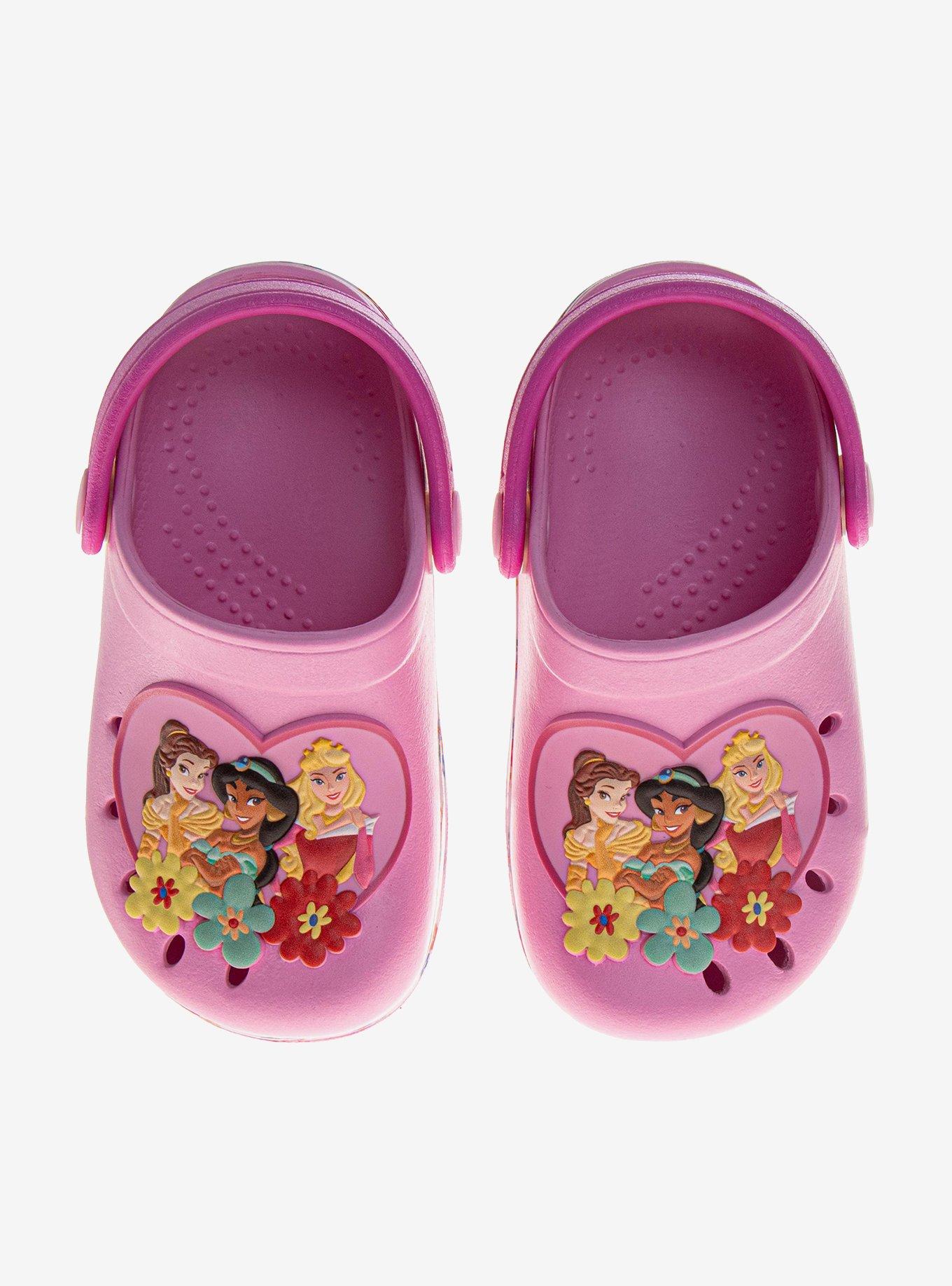Disney Princesses Pink Slip On Toddler & Little Kid Clogs
