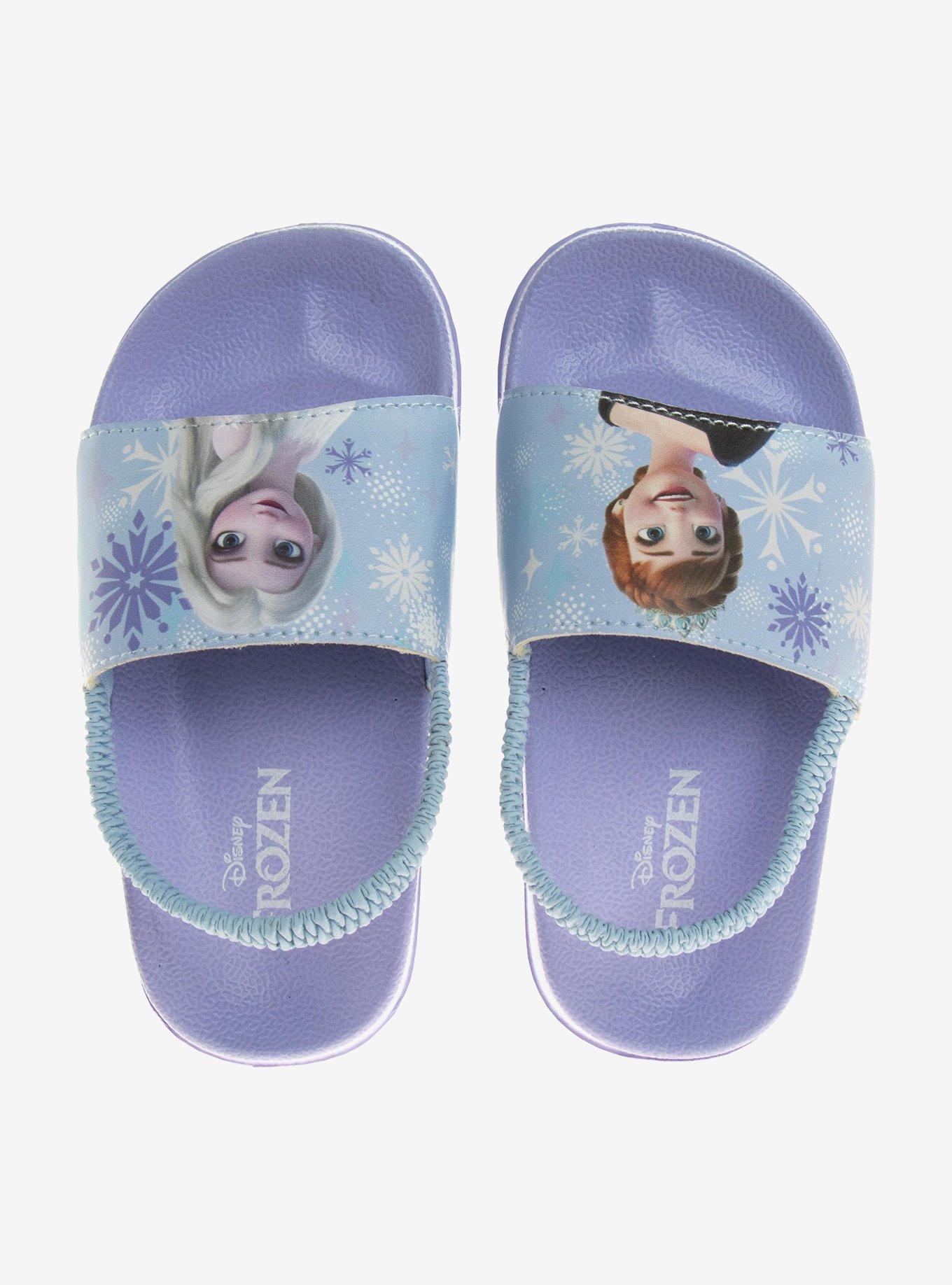 Disney Frozen II Toddler & Little Kids Flip Flops with Back Strap, , hi-res