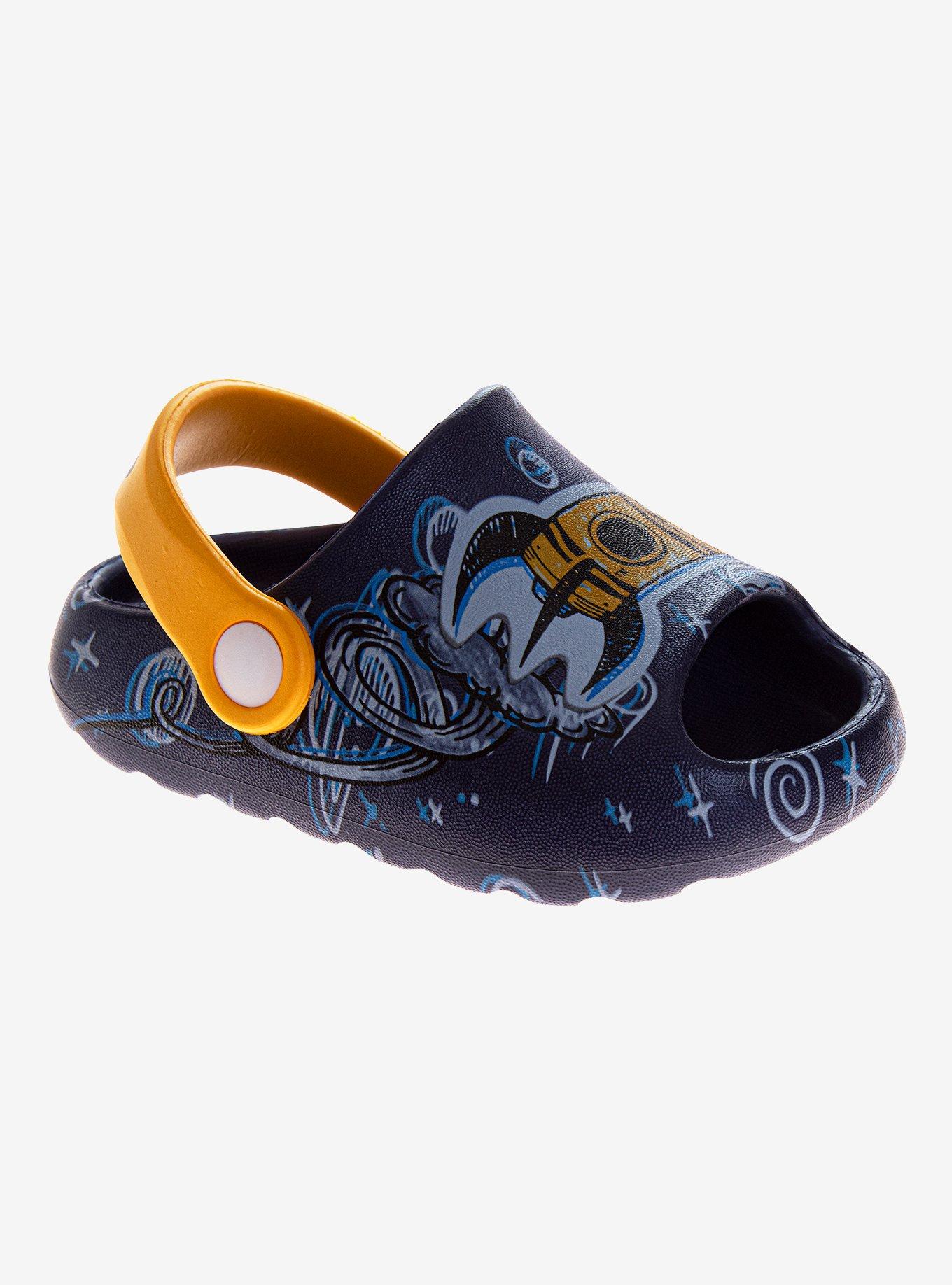 Crayola Graphic Toddler Clogs with Heel Strap Slip-On, , hi-res