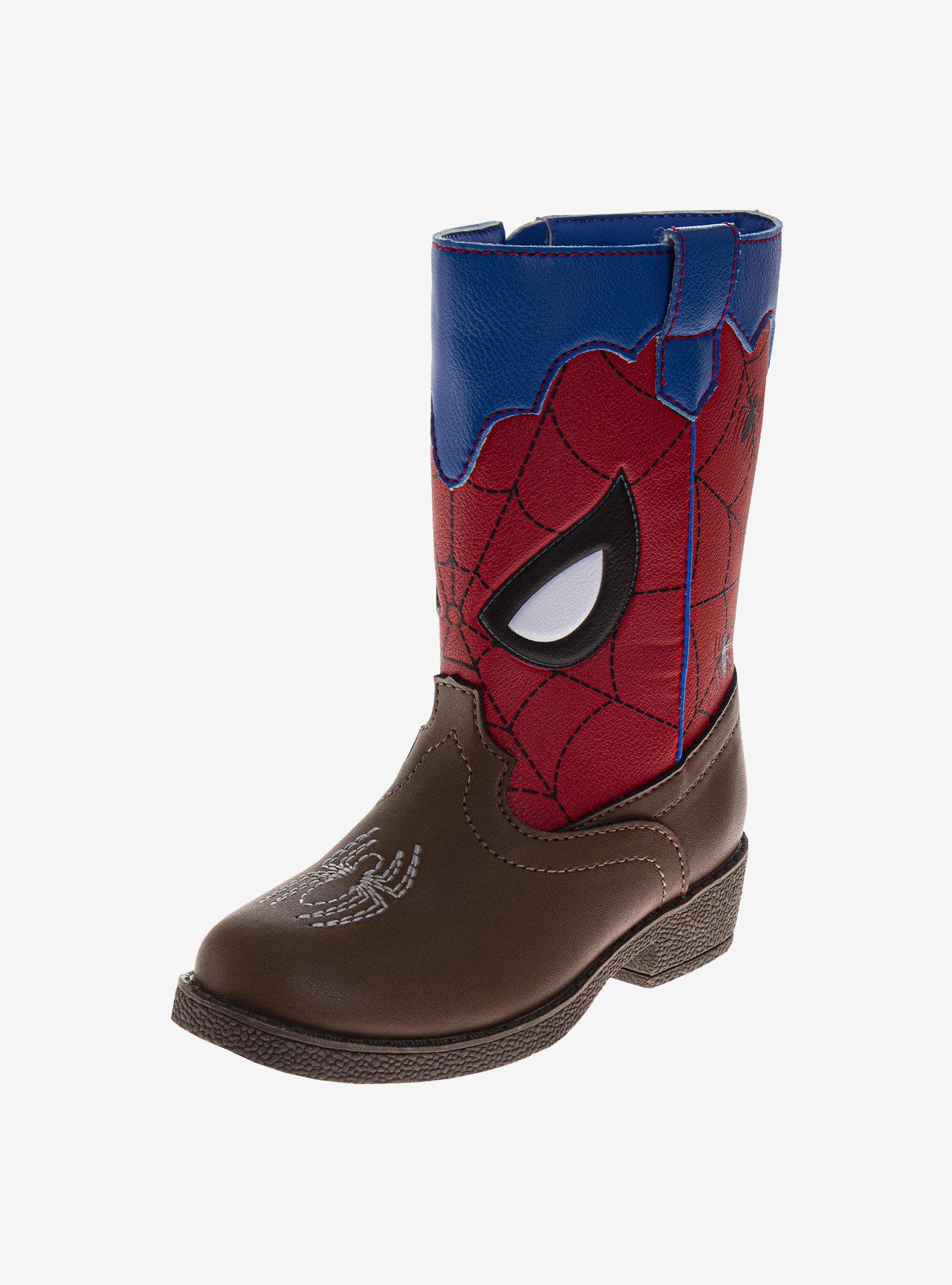 Marvel Spider-Man Webslinger Toddler & Little Kids Cowboy Boots, , hi-res