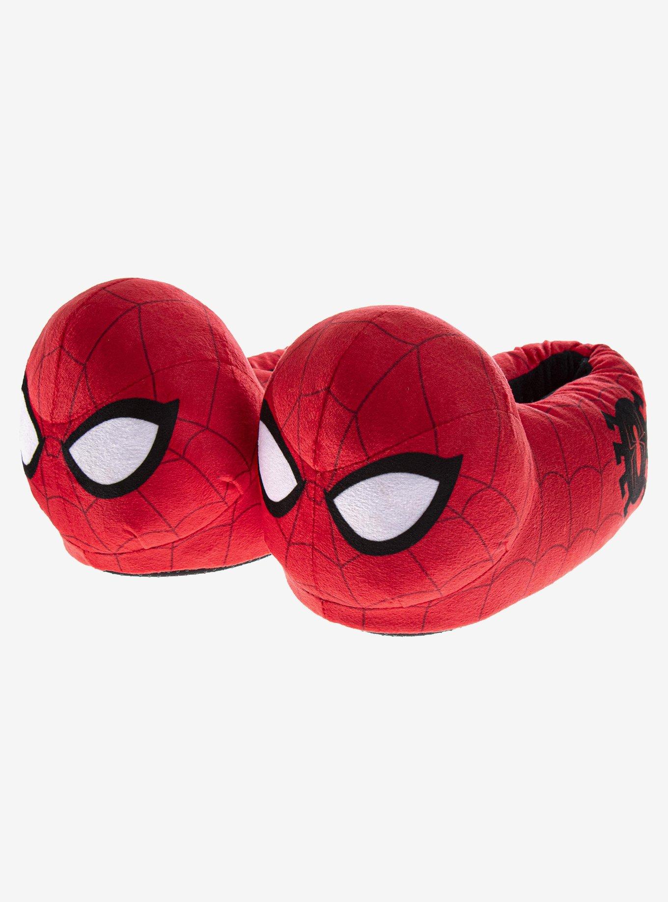 Marvel Spider-Man Cozy Plush Kids Slippers, , hi-res