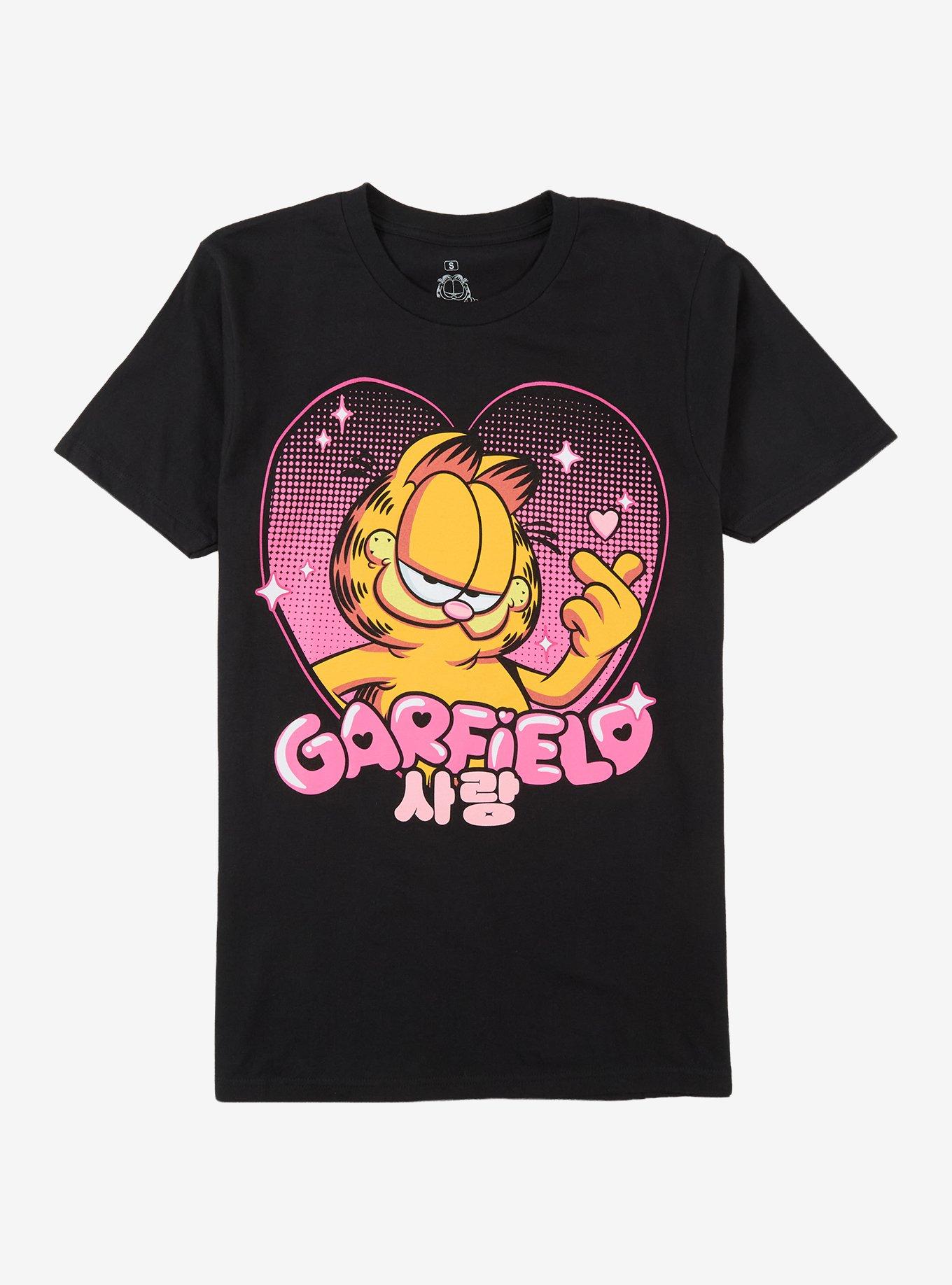 Garfield Finger Heart T-Shirt