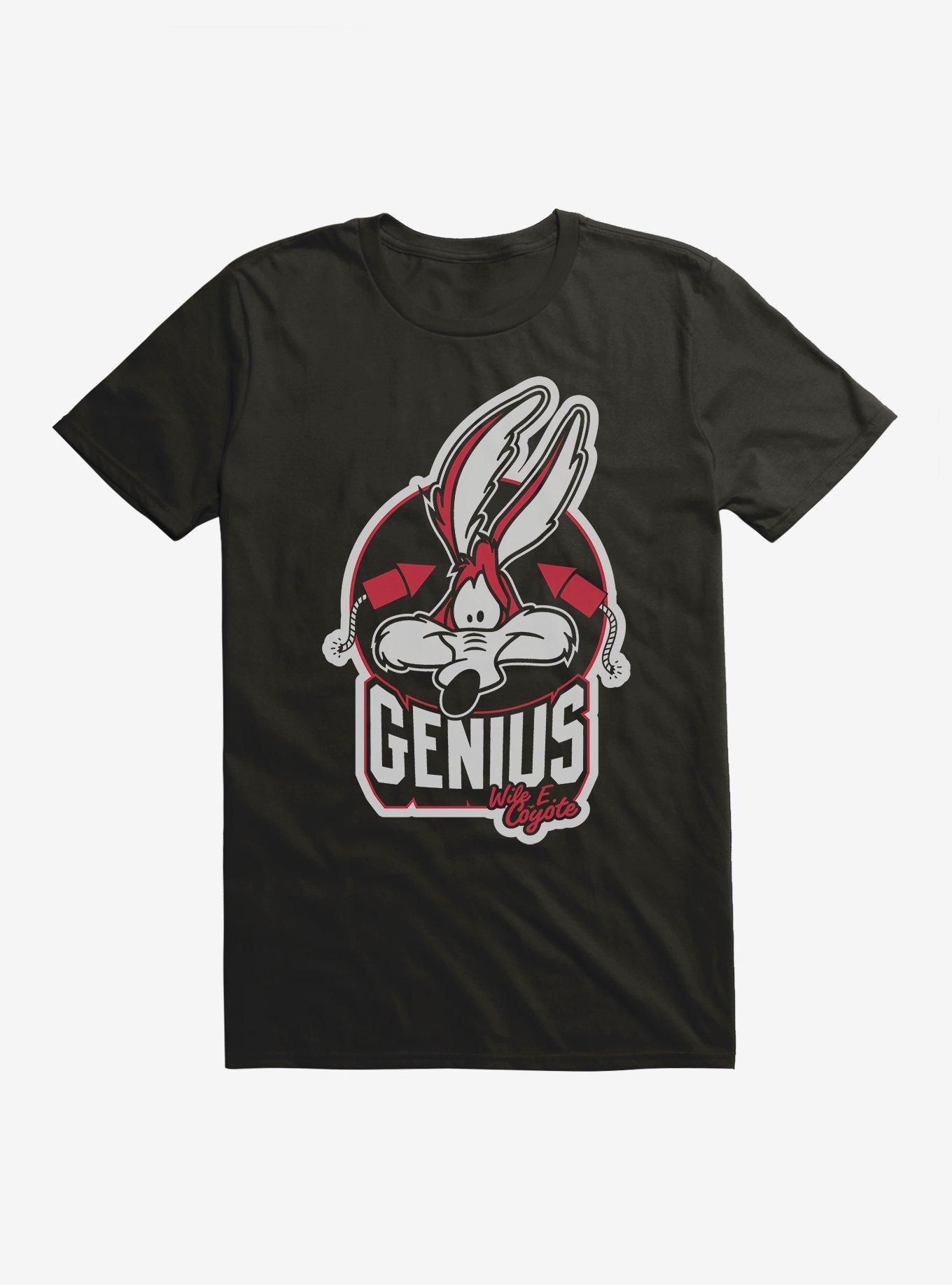 Looney Tunes Wile E. Coyote Genius T-Shirt, , hi-res