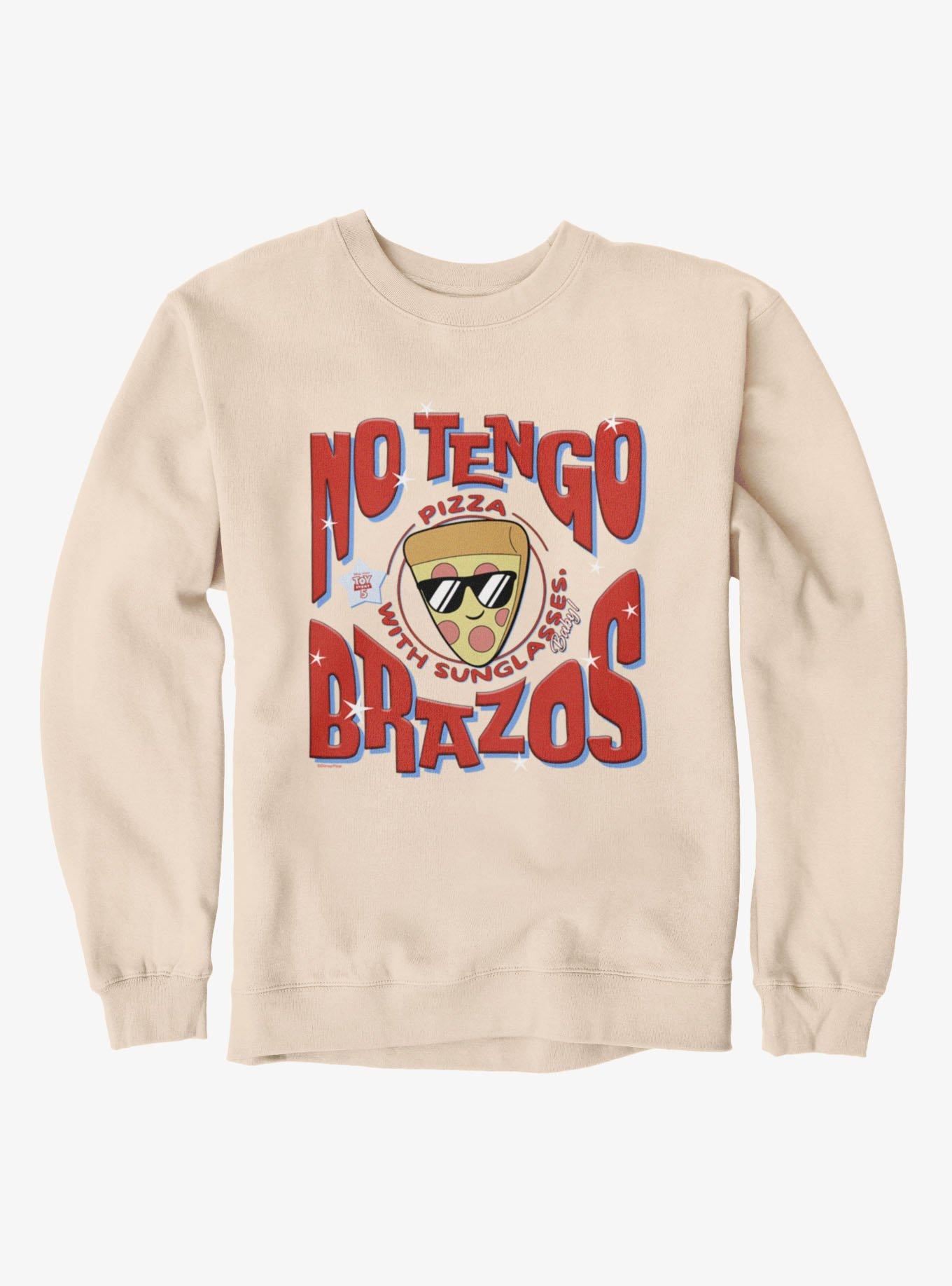 Disney Pixar Toy Story 5 No Tengo Brazos Pizza With Sunglasses Sweatshirt, , hi-res