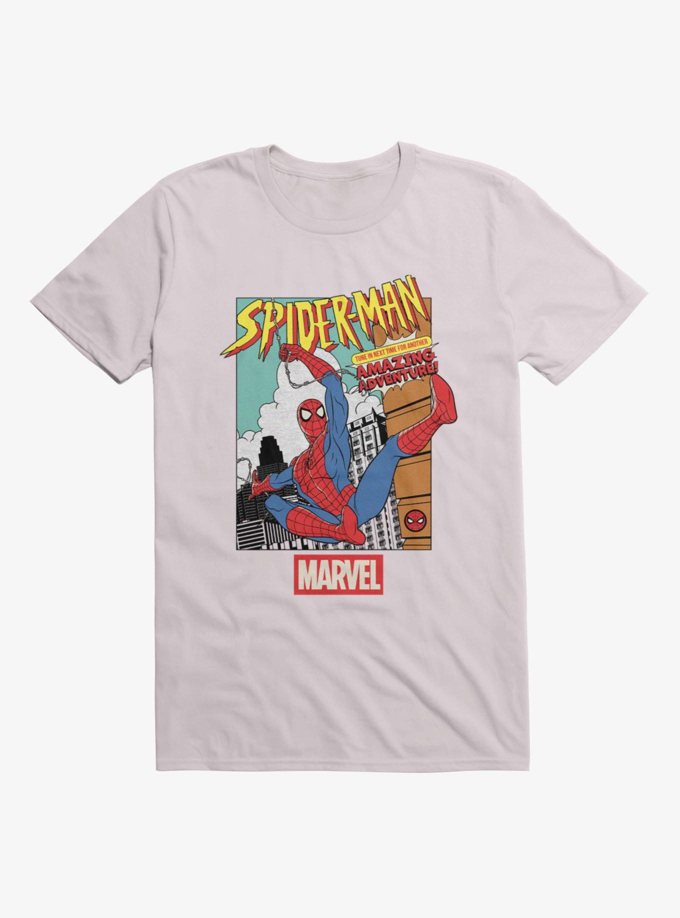 Marvel Spider-Man Amazing Adventure Mens T-Shirt, , hi-res