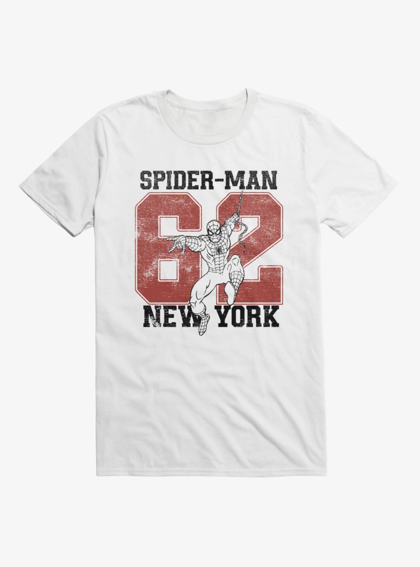 Marvel Spider-Man 62 New York Mens T-Shirt