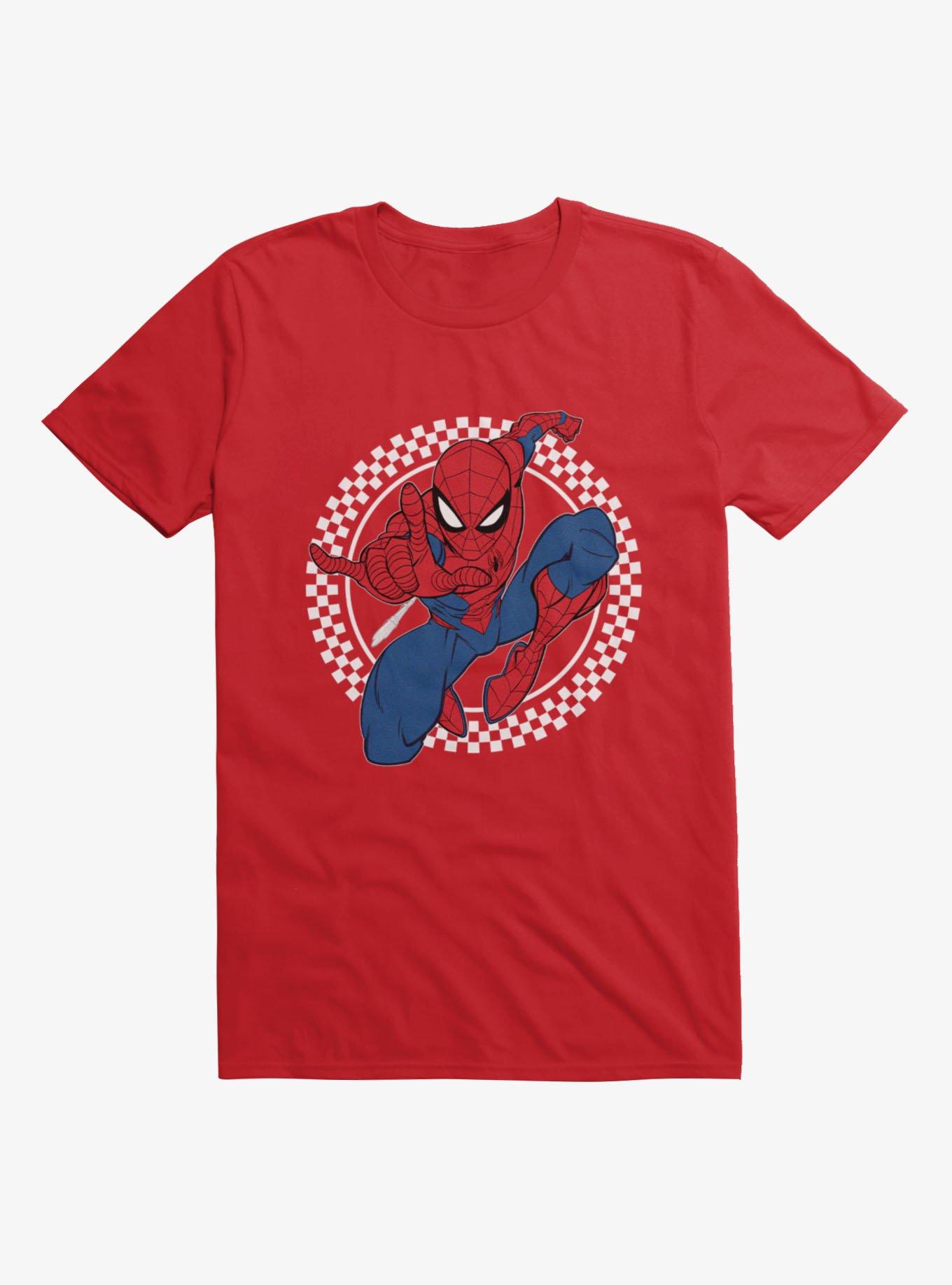 Marvel Spider-Man Amazing Leap Vintage Mens T-Shirt, , hi-res